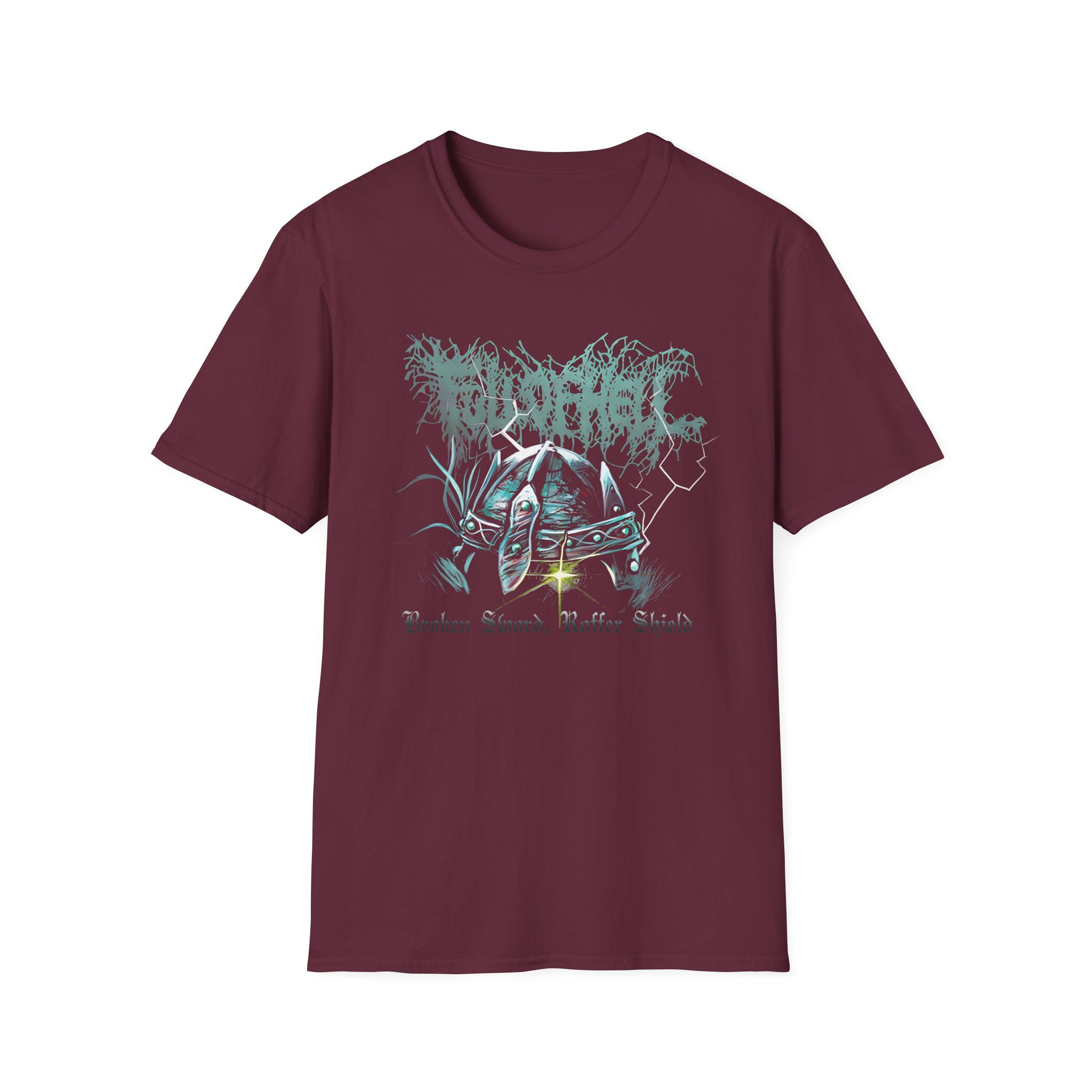 Full of Hell Broken Sword, Rotten Shield Unisex Softstyle T-Shirt