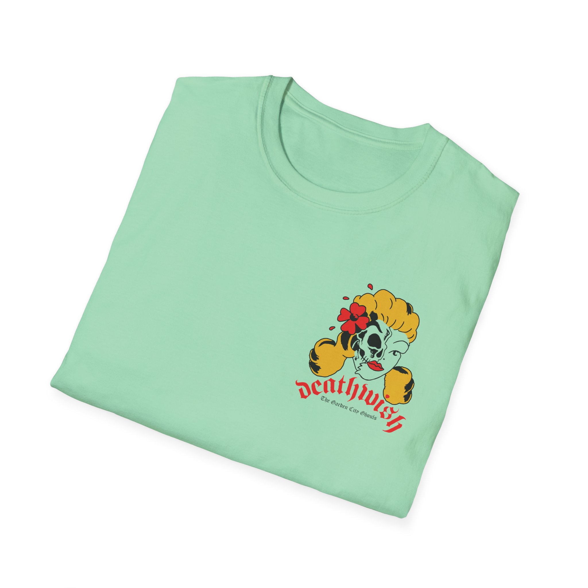 Deathwish The Ghost City Ghouls unisex softstyle t-shirt