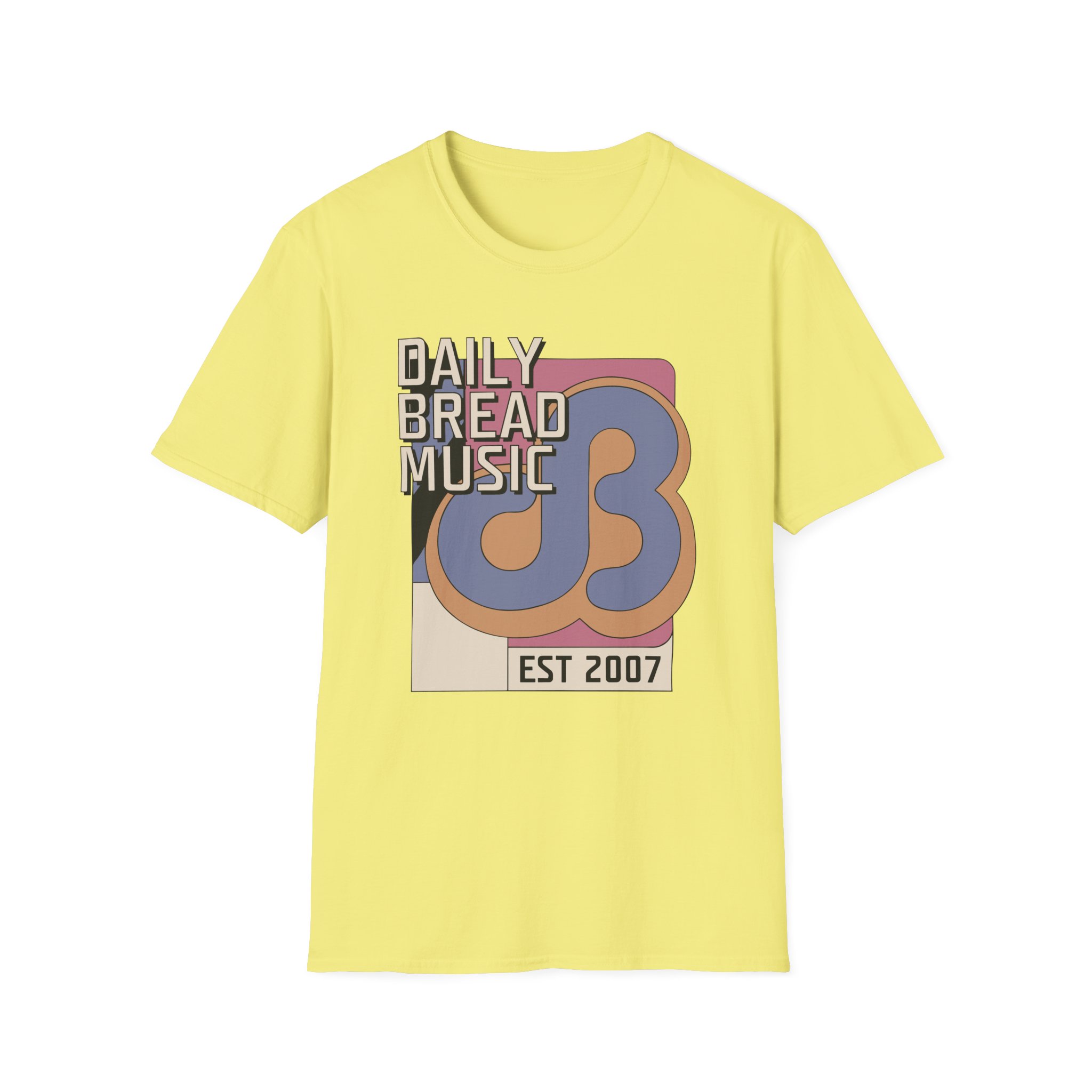 Daily Bread Retro Icon Unisex Softstyle T-Shirt