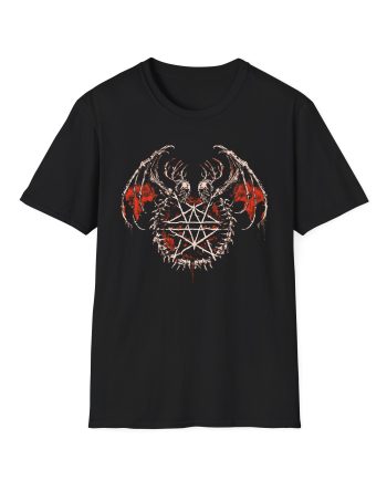 Whitechapel Sepulcher Faded Unisex Softstyle T-Shirt