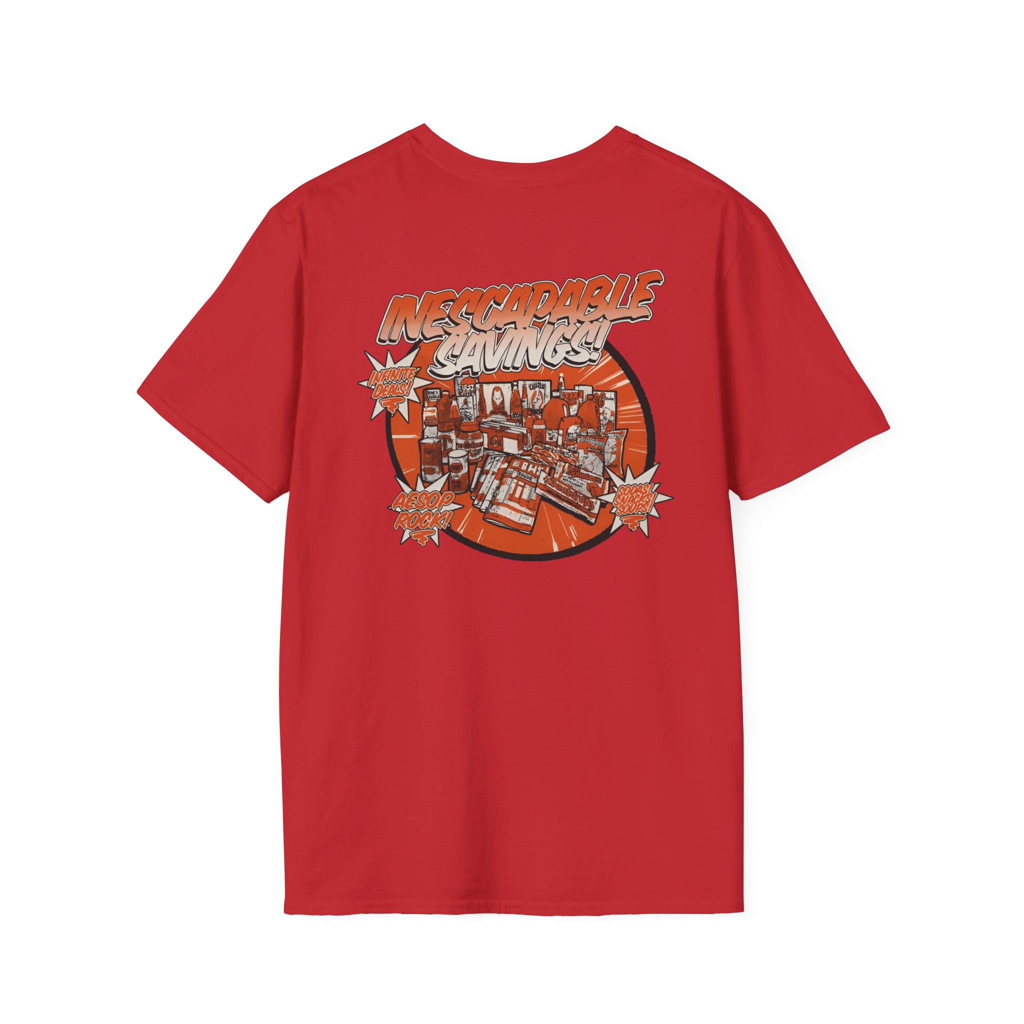 Aesop Rock Inescapable Savings Unisex Softstyle T-Shirt