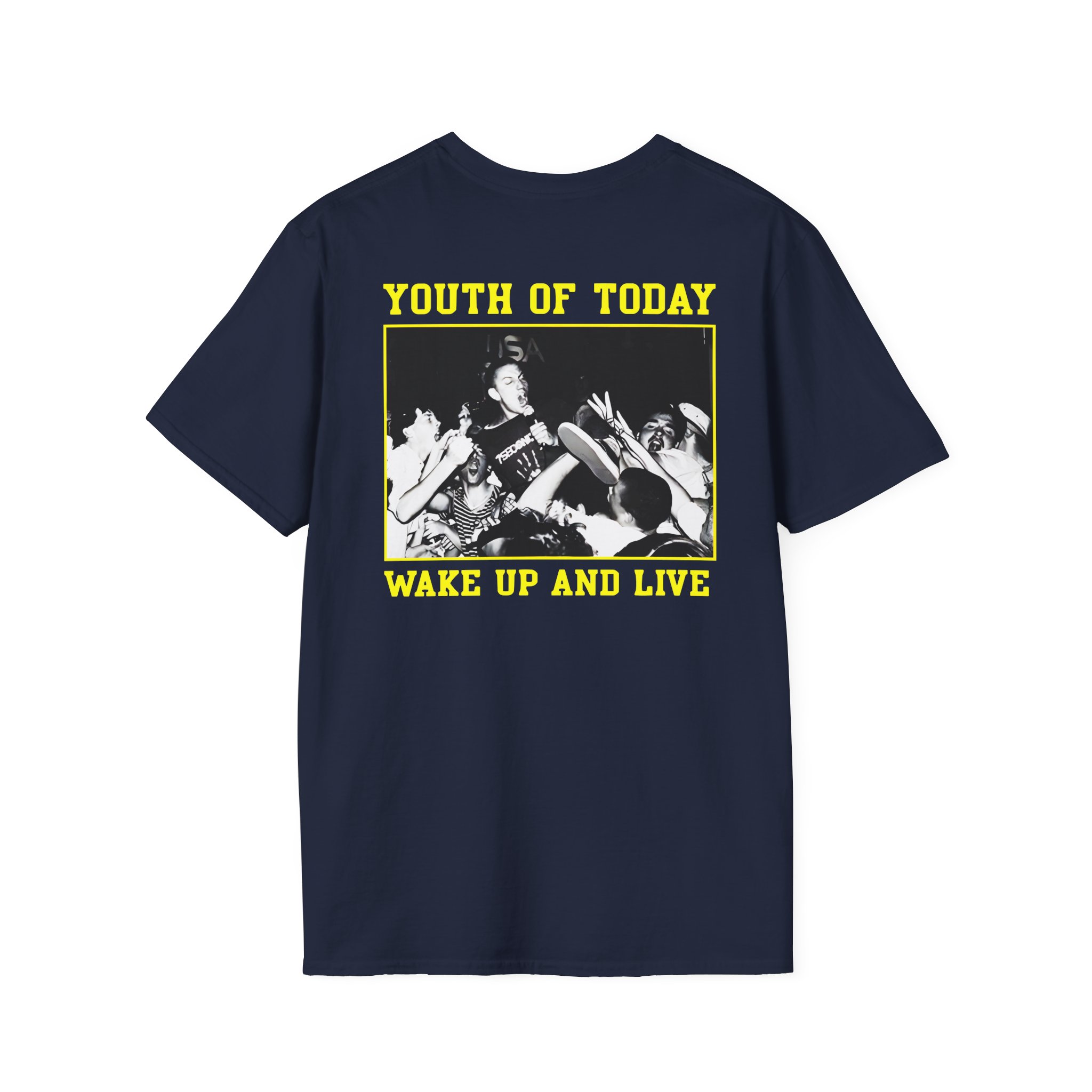 Youth of Today Wake Up And Live Unisex Softstyle T-Shirt