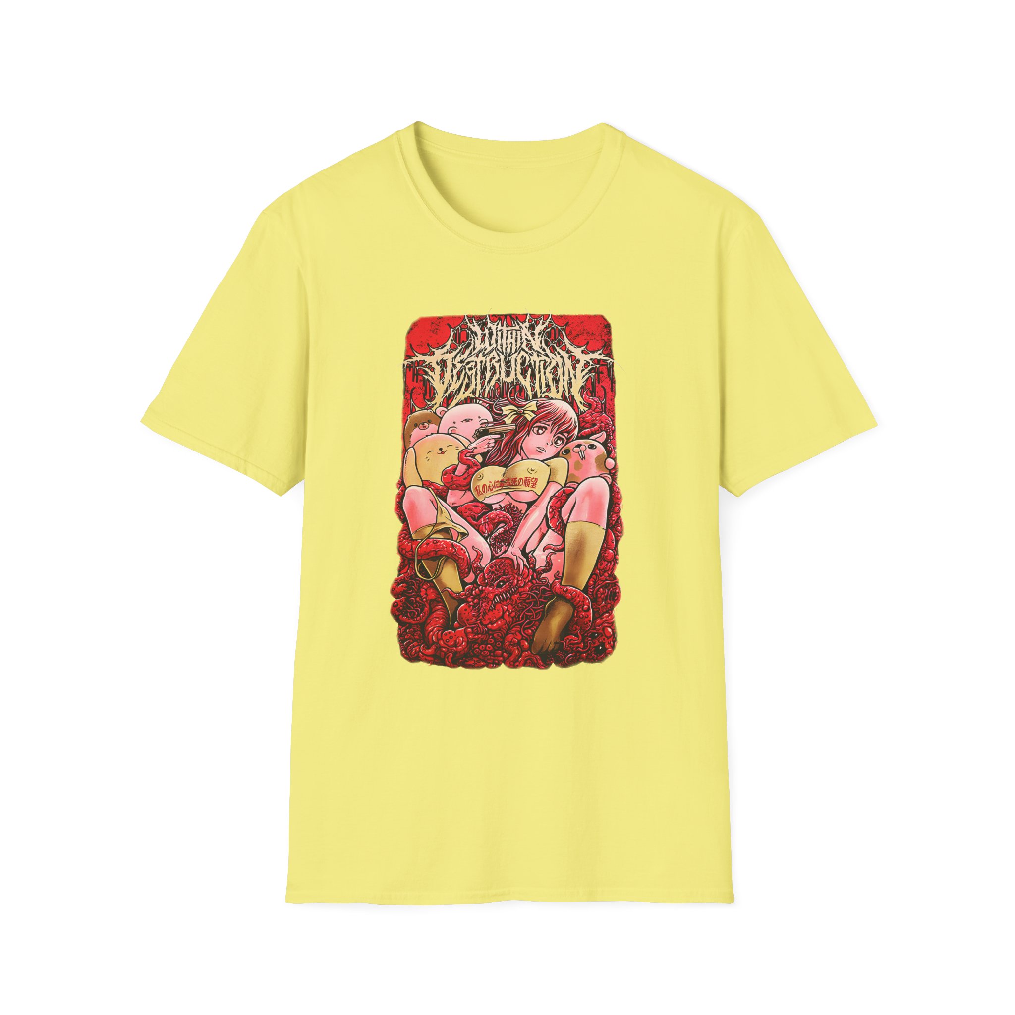 Within Destruction Anime Unisex Softstyle T-Shirt
