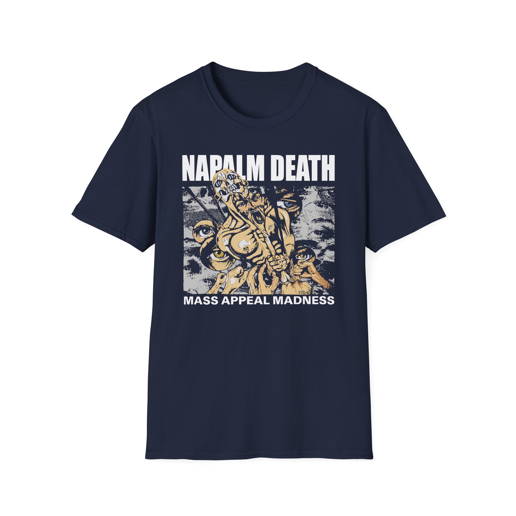 Napalm Death Mass Appeal Madness Unisex Softstyle T-Shirt