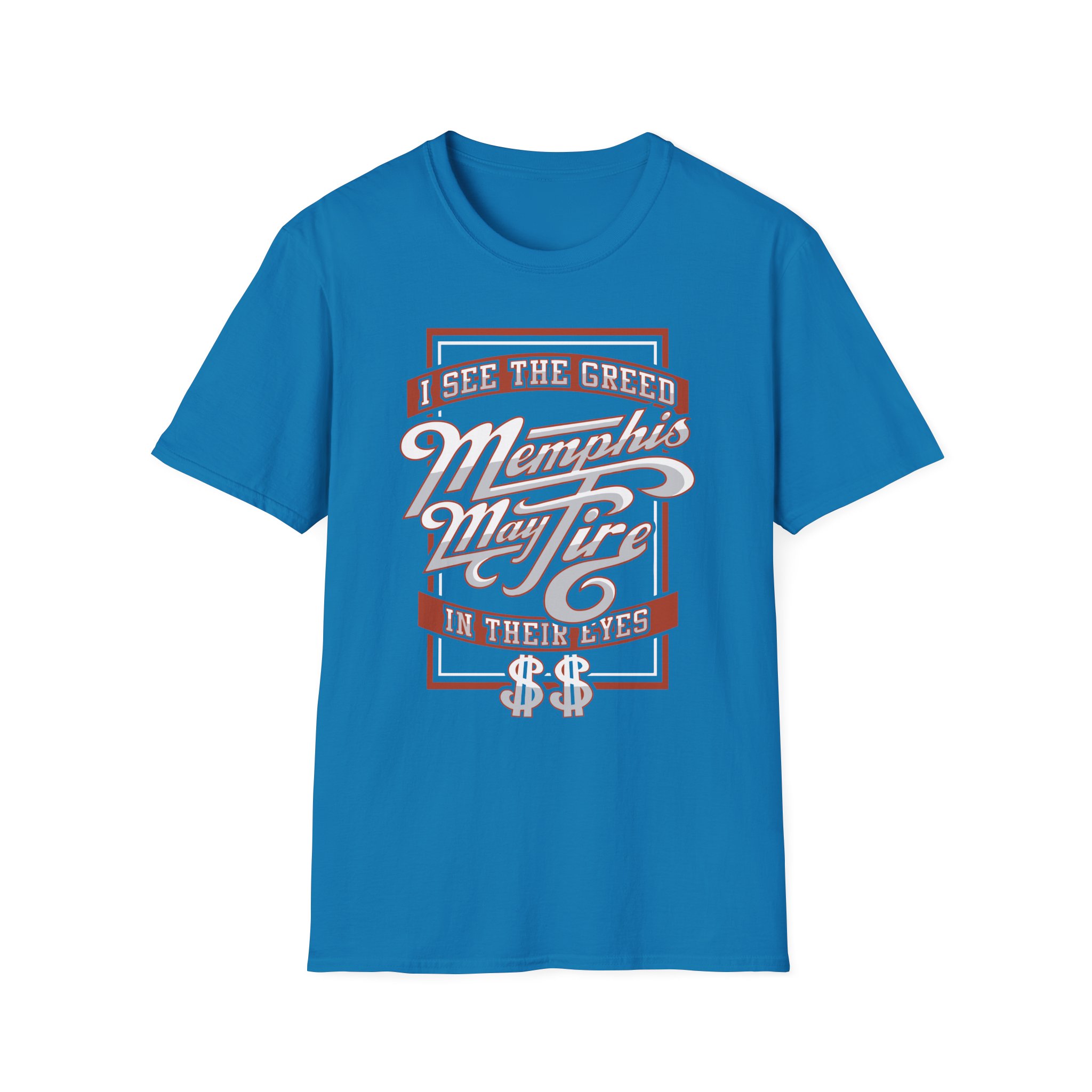 Memphis May Fire Greed Unisex Softstyle T-Shirt