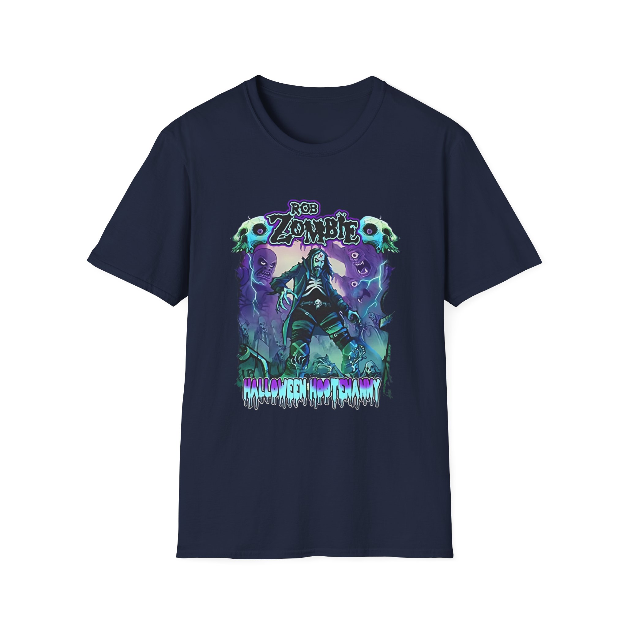 Rob Zombie Hootenanny Unisex Softstyle T-Shirt