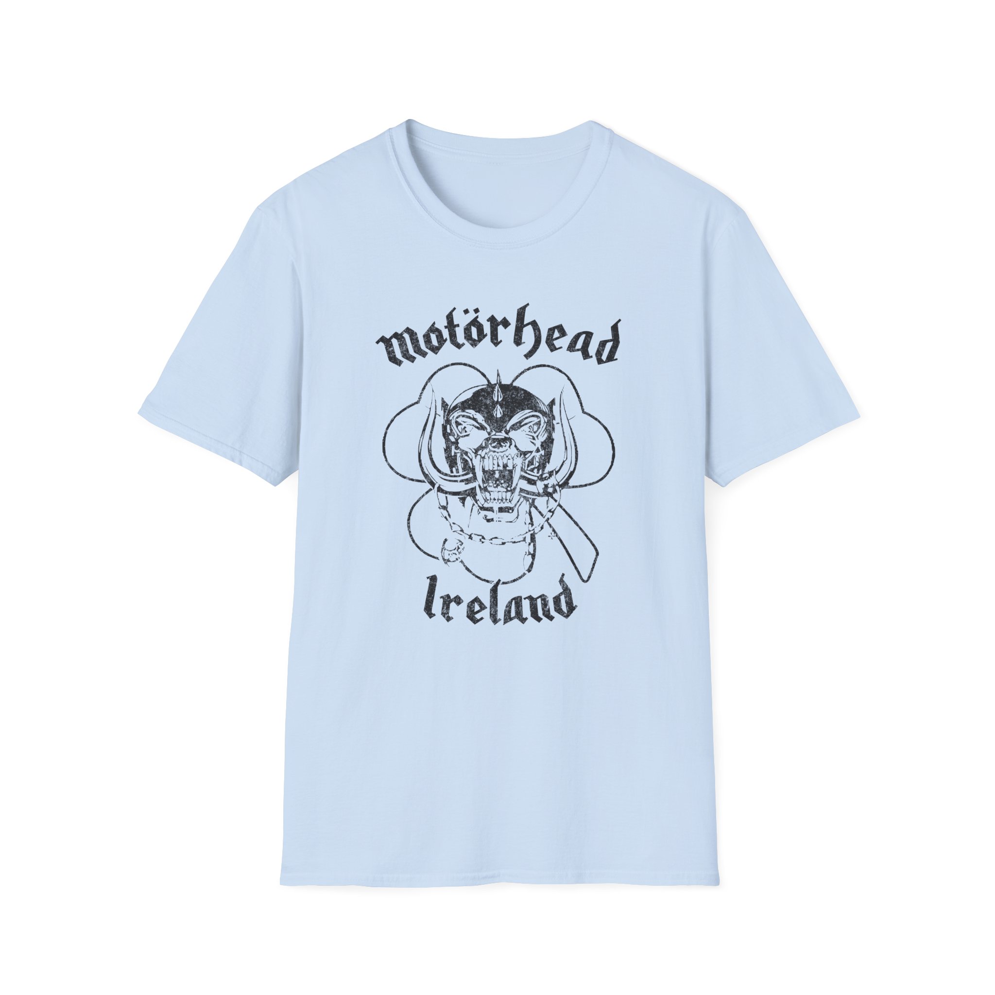 Motorhead Warpig Shamrock Unisex Softstyle T-Shirt