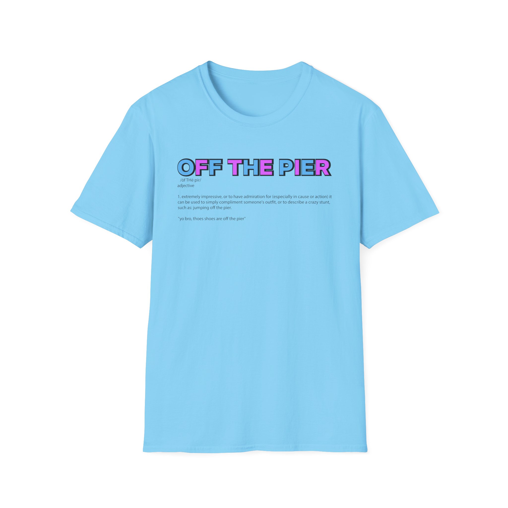 Steezy Kane Off The Pier Definition Unisex Softstyle T-Shirt
