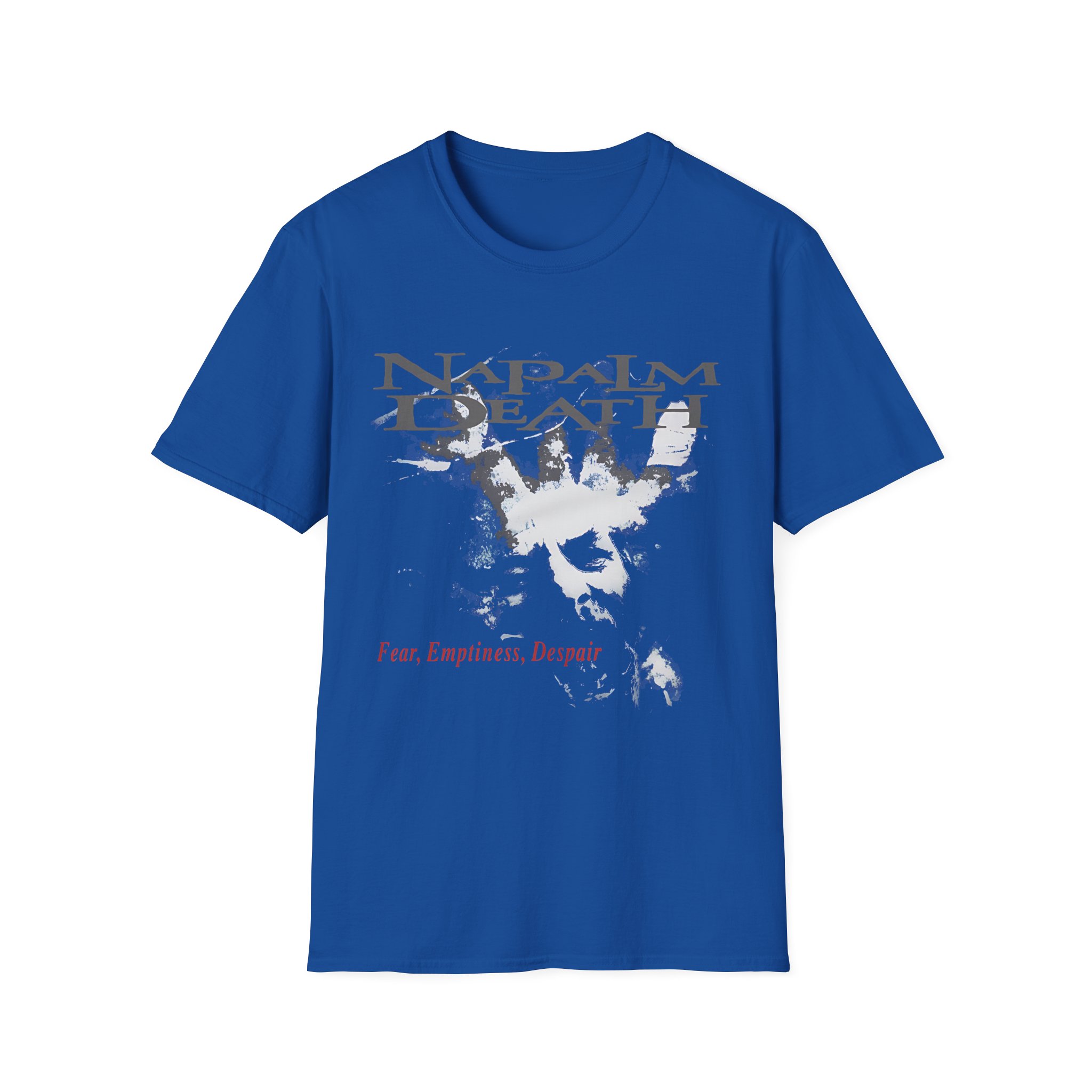 Napalm Death Fear, Emptiness, Despair Unisex Softstyle T-Shirt