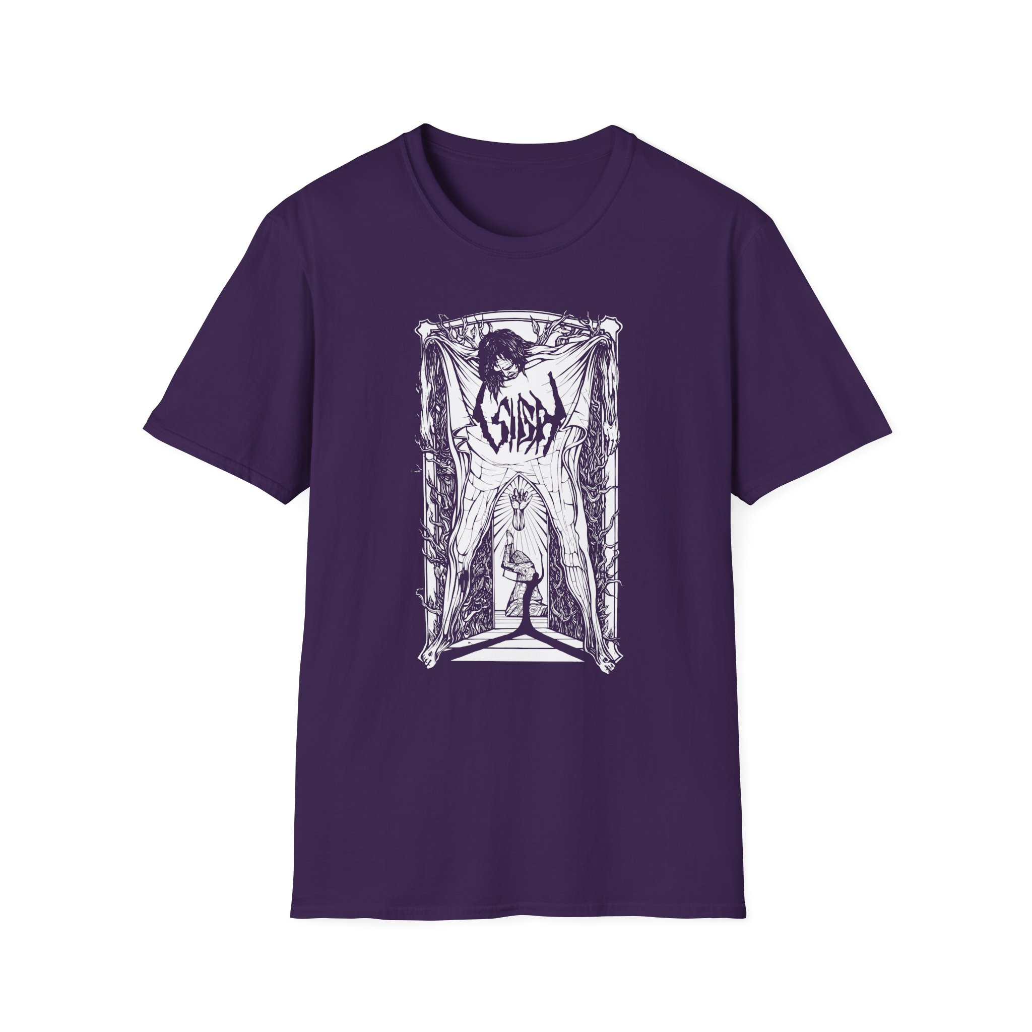 Sigh Cost B&w Unisex Softstyle T-Shirt