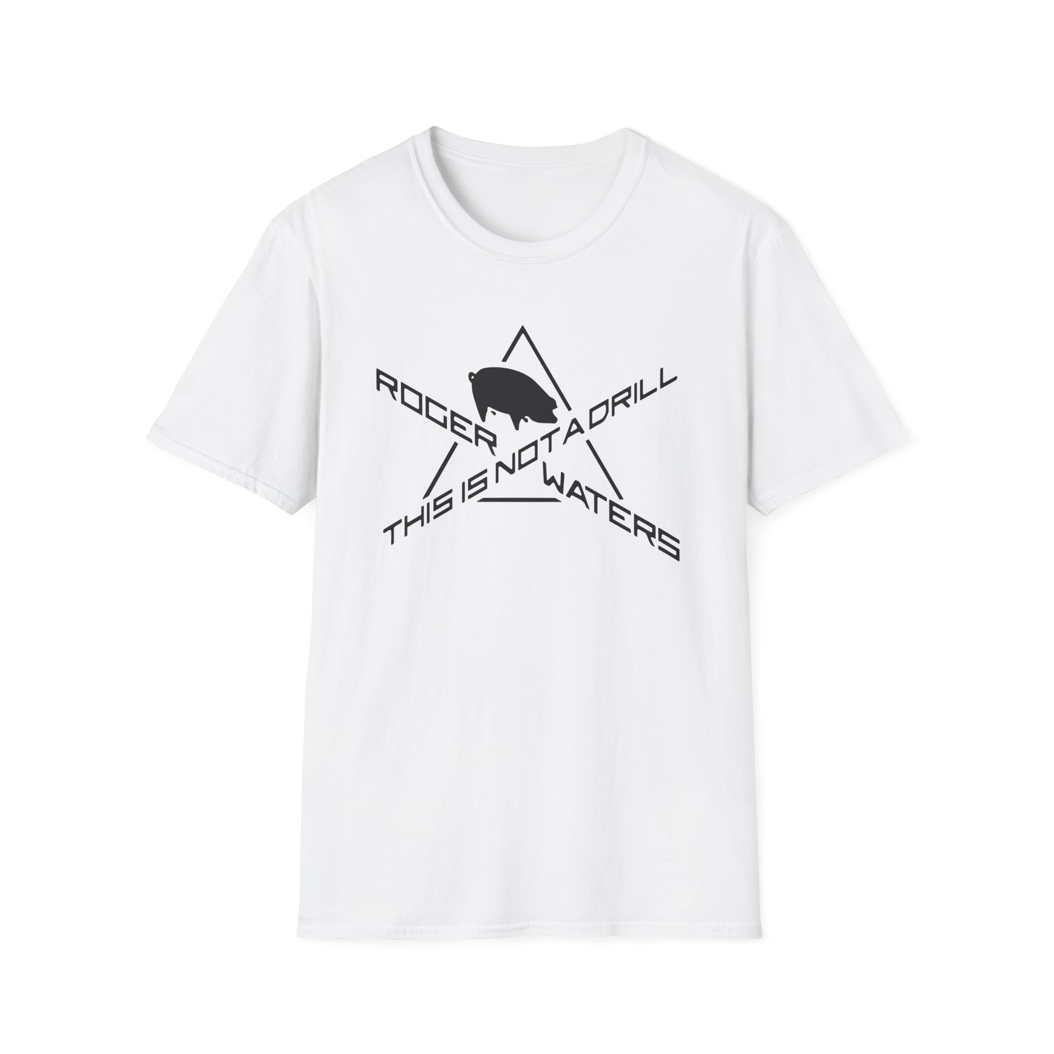 Roger Waters This is Not a Drill Unisex Softstyle T-Shirt