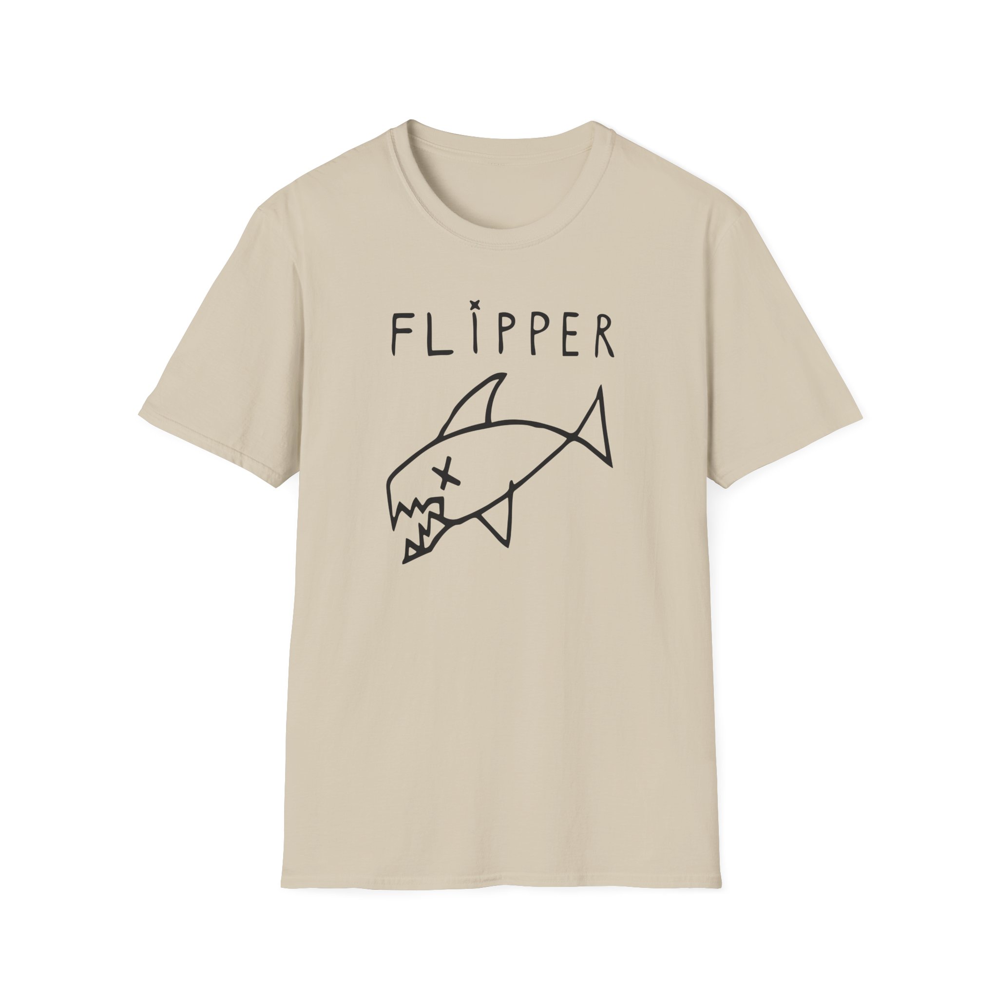 Flipper Long Fish Unisex Softstyle T-Shirt