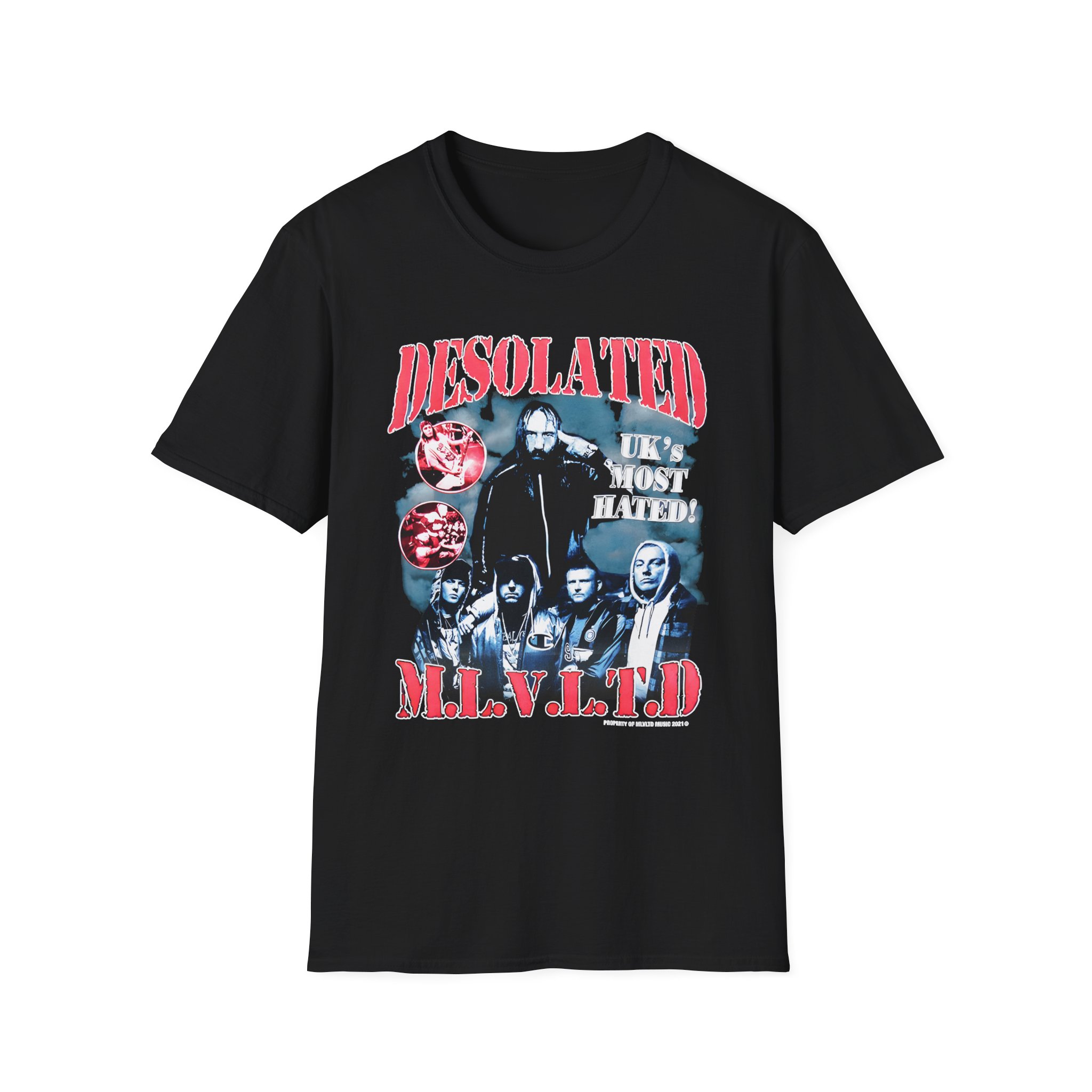 Desolated UK's Most Hated Unisex Softstyle T-Shirt