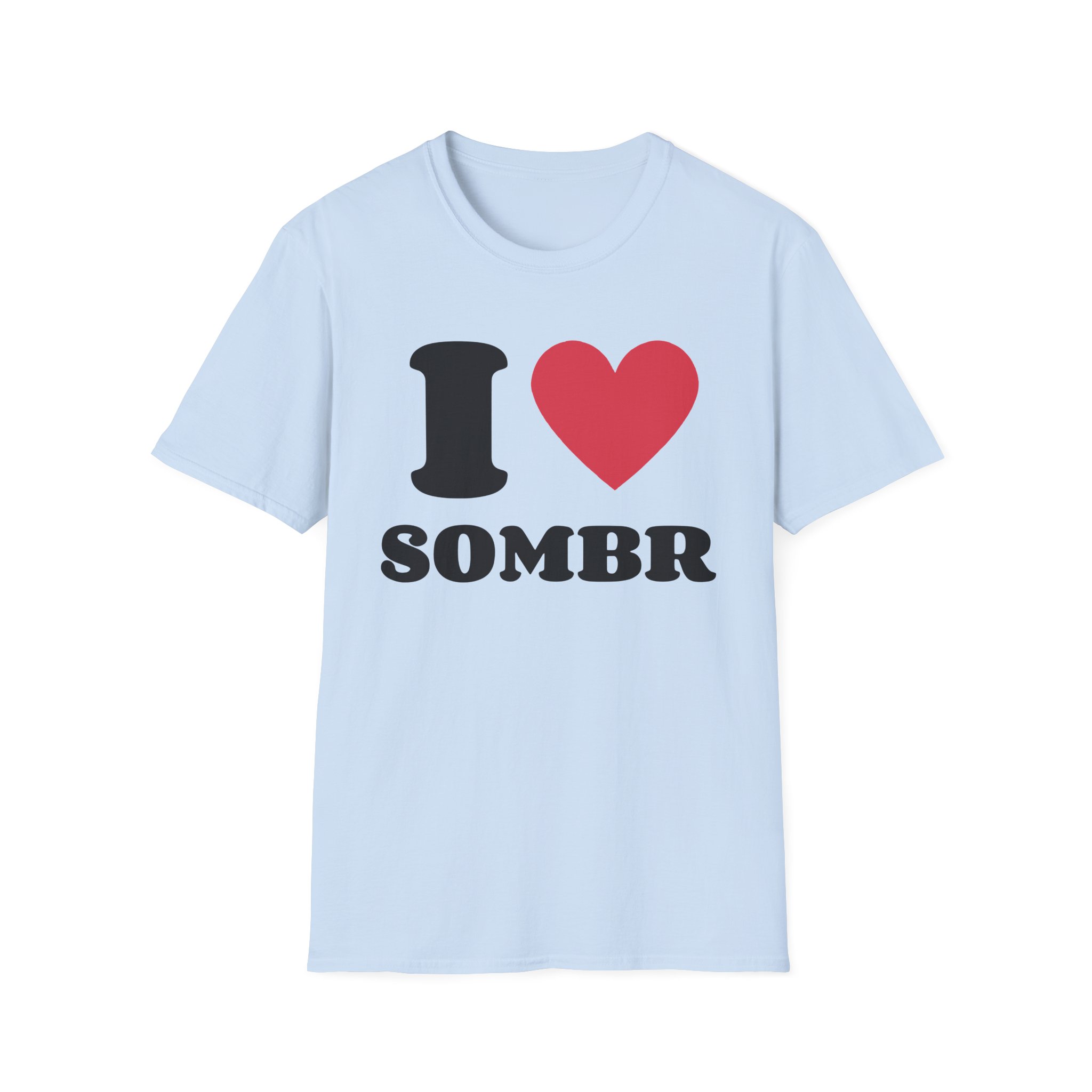 I Love Sombr Unisex Softstyle T-Shirt