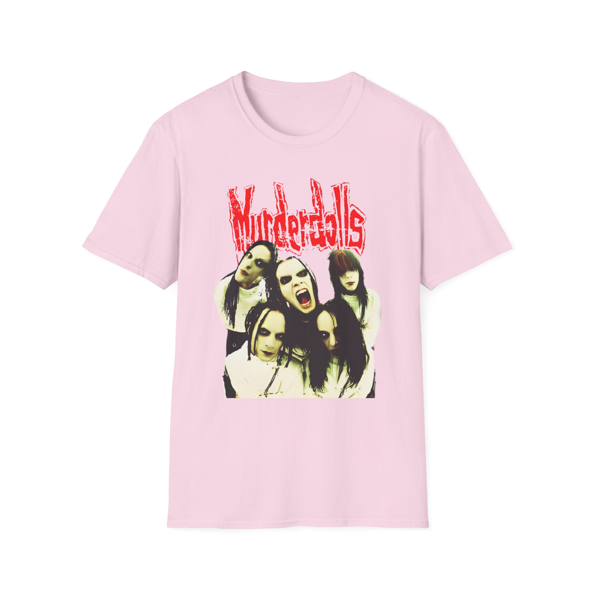 Murderdolls Band Member Unisex Softstyle T-Shirt