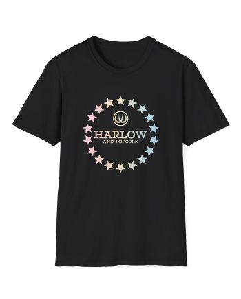 Harlow and Popcorn Unisex Softstyle T-Shirt