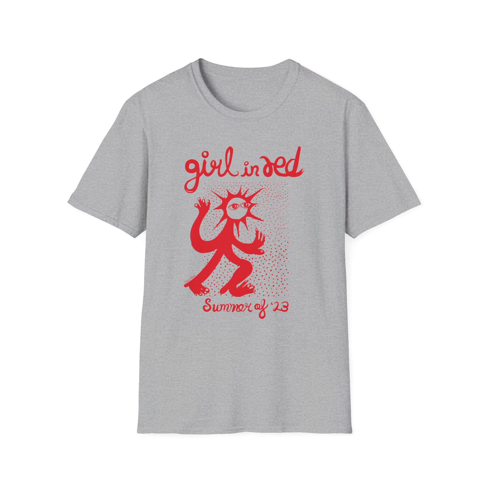 Girl in Red Unisex Softstyle T-Shirt