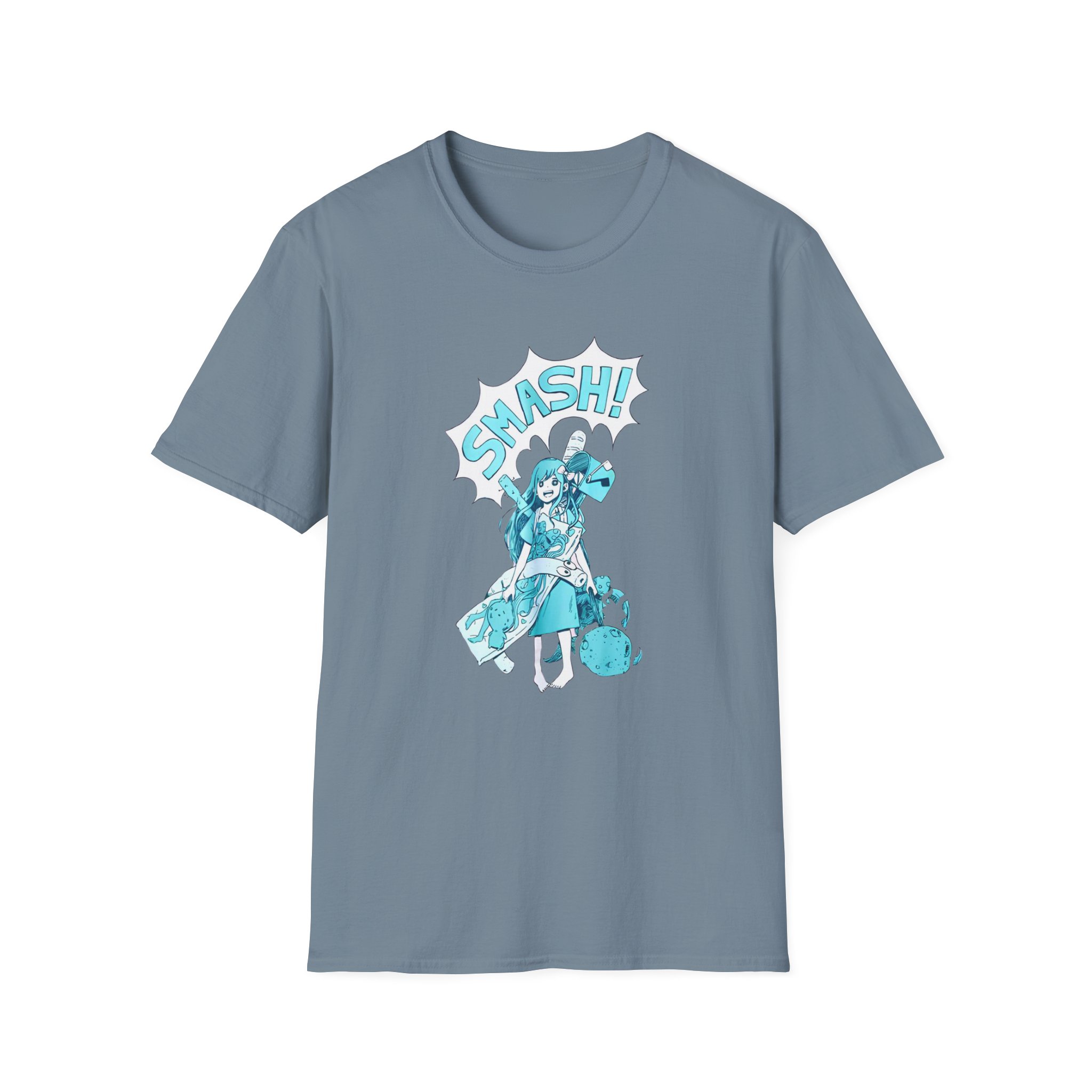 Omori Aubrey Smash! Unisex Softstyle T-Shirt