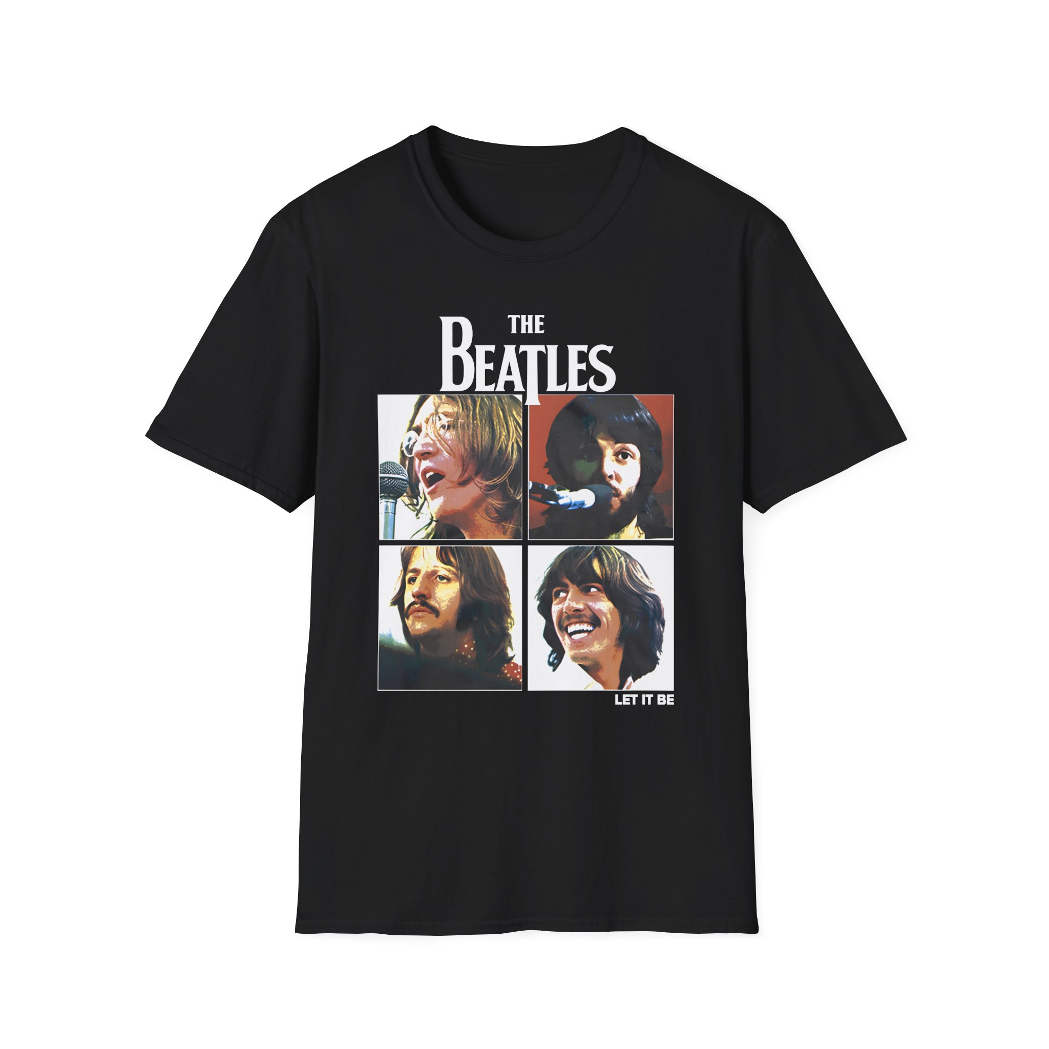 The Beatles Let It Be Unisex Softstyle T-Shirt