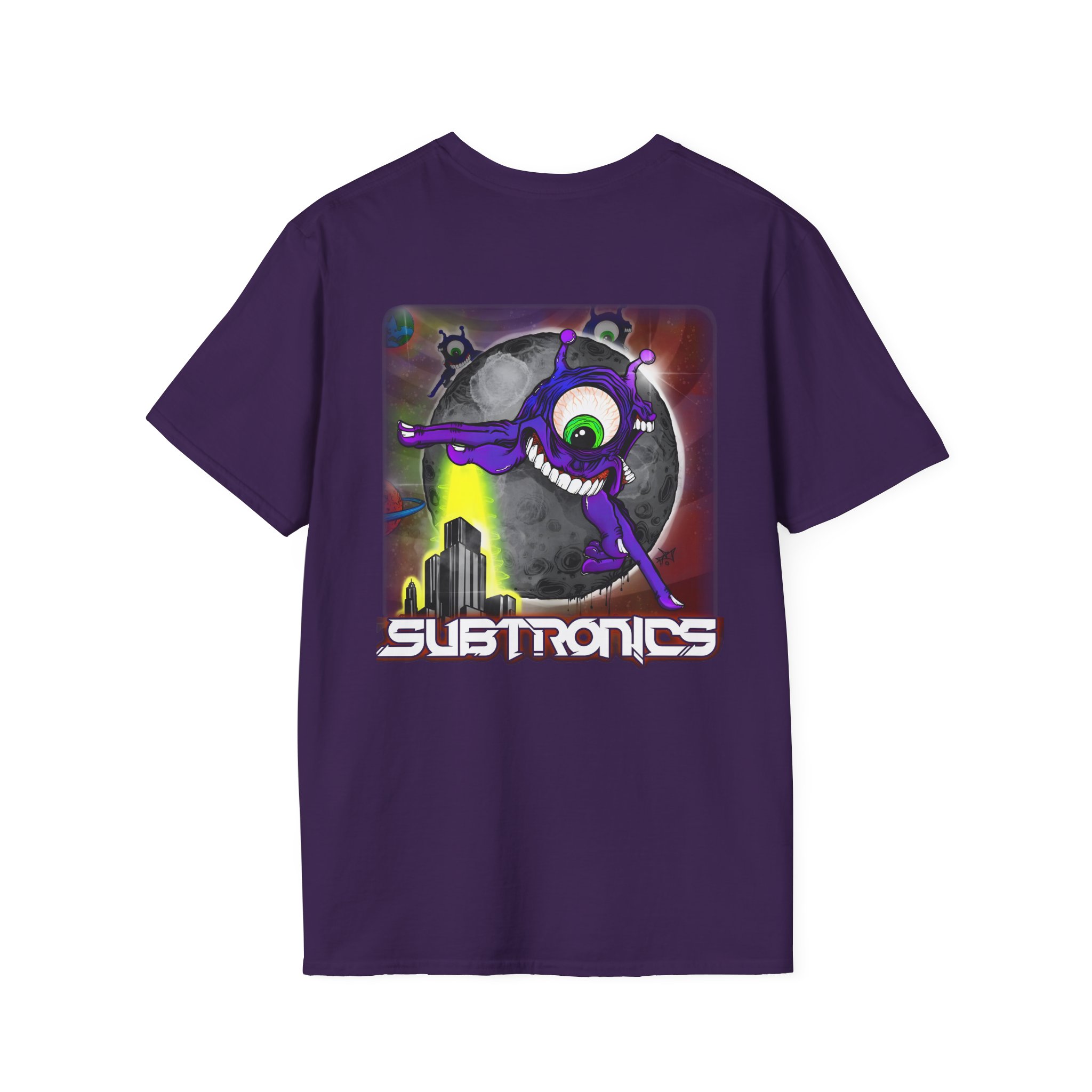 Subtronics Cyclops Invasion Unisex Softstyle T-Shirt