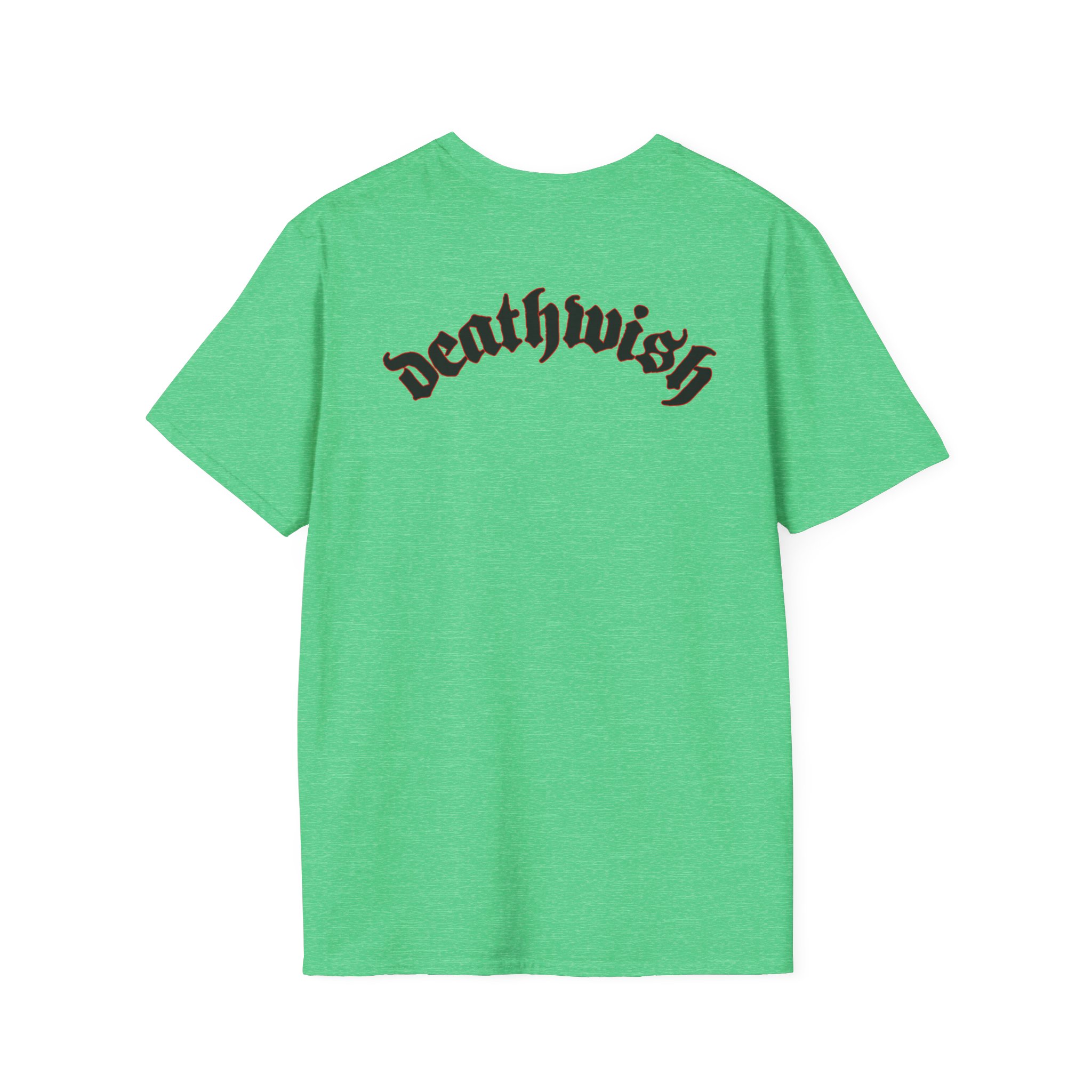Deathwish Charred Skull unisex softstyle t-shirt