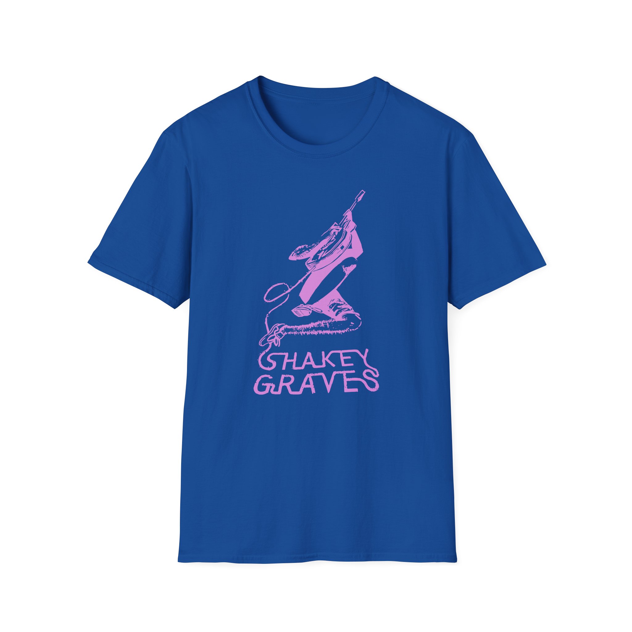 Shakey Graves Triple Skull Unisex Softstyle T-Shirt