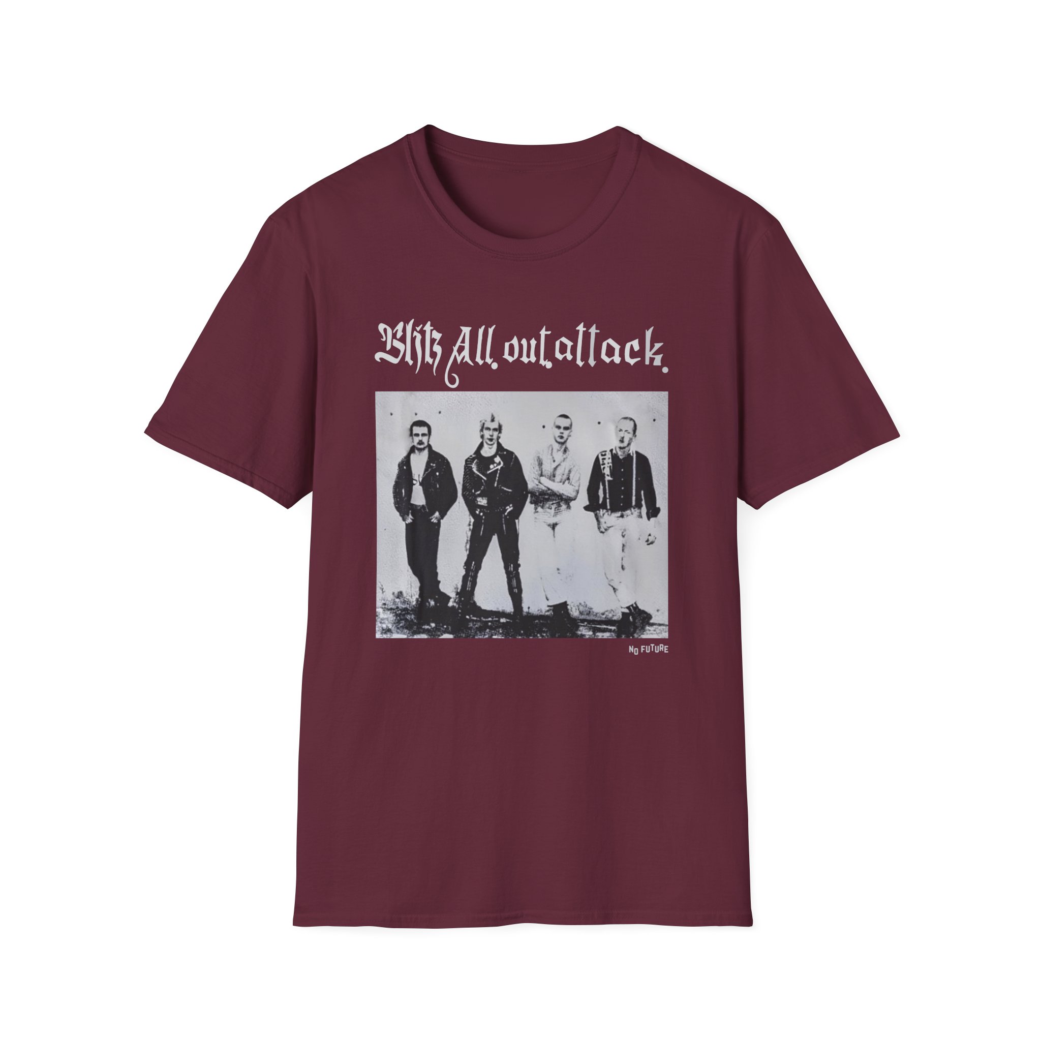 Blitz Voice Of A Generation Unisex Softstyle T-Shirt