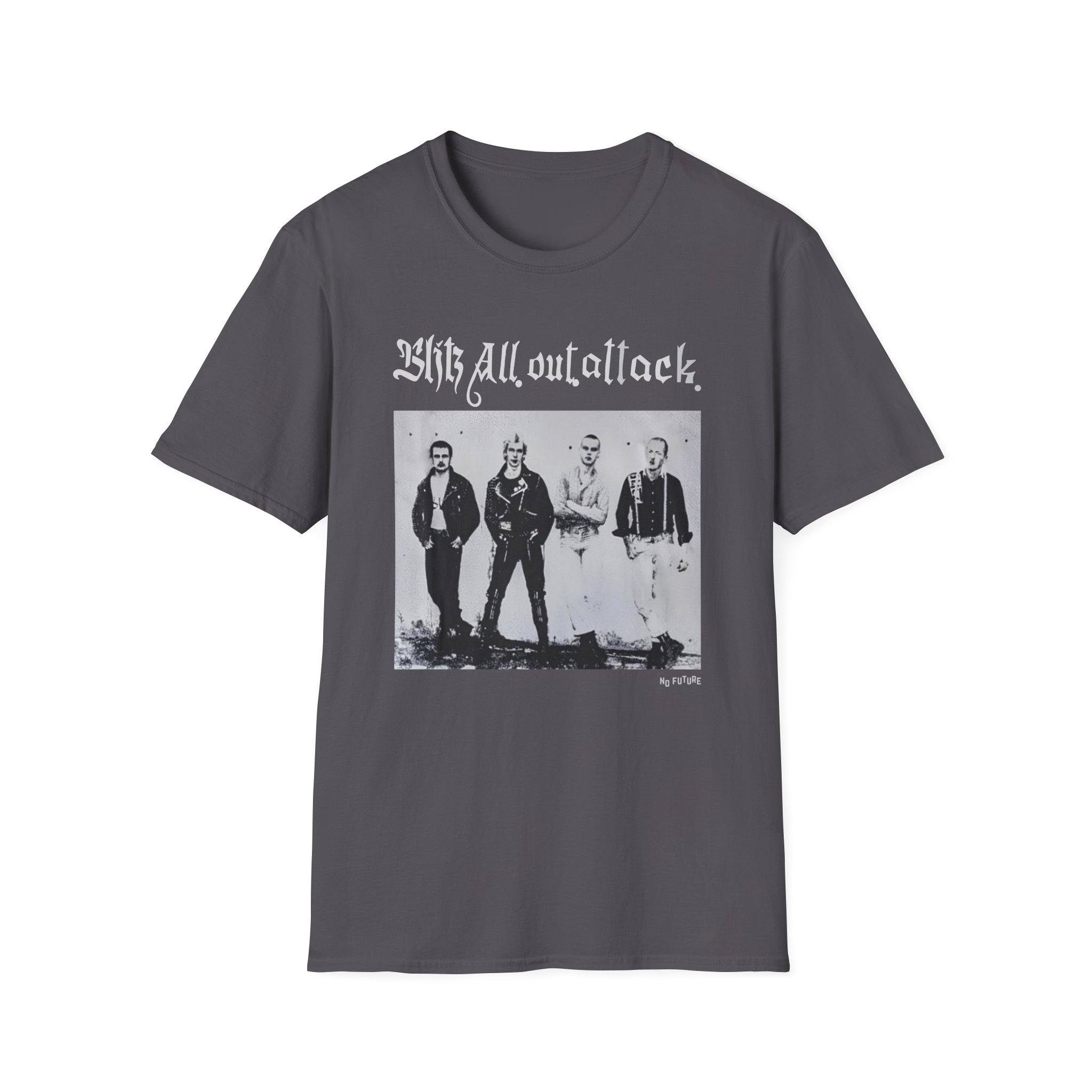 Blitz Voice Of A Generation Unisex Softstyle T-Shirt