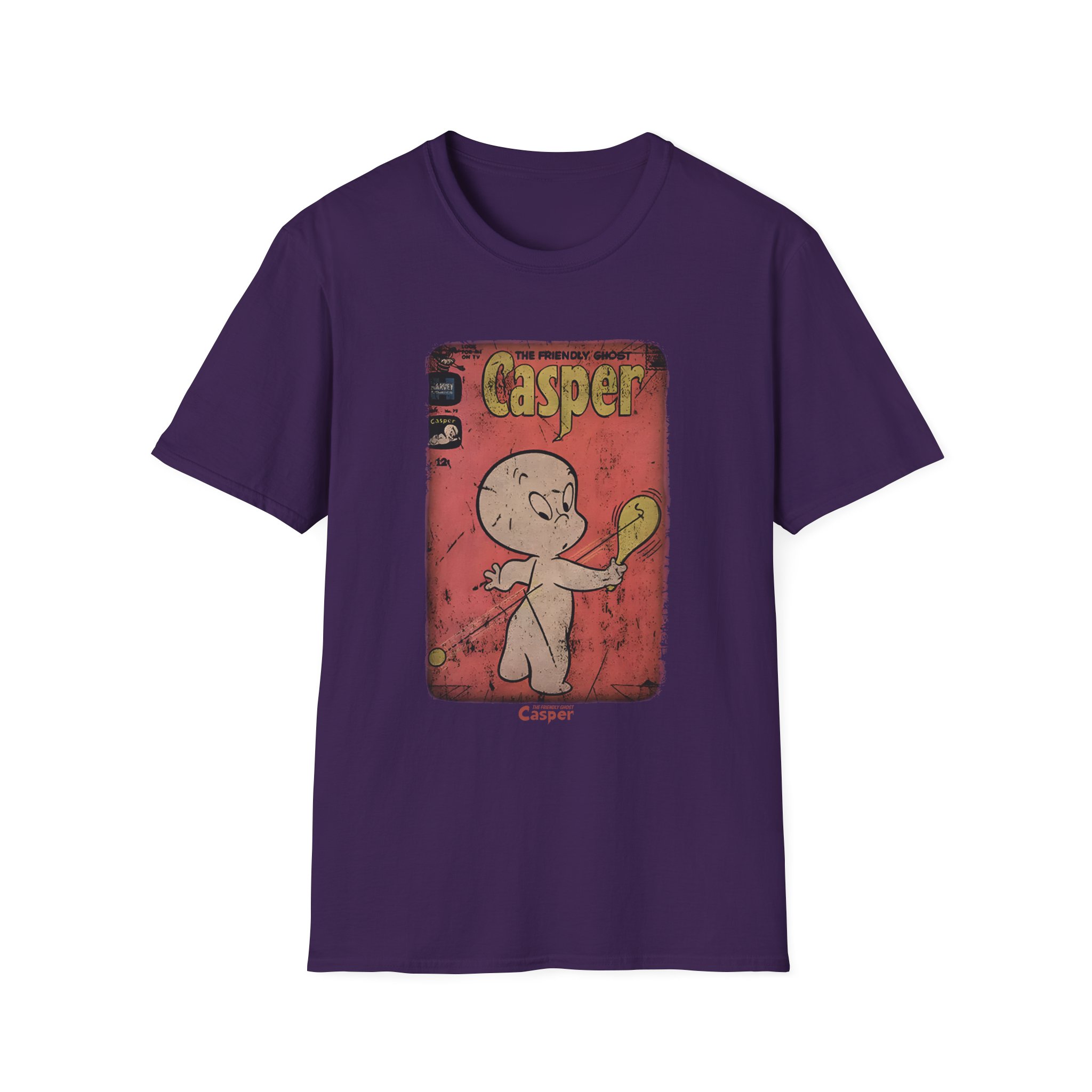 Casper the Friendly Ghost Poster Unisex Softstyle T-Shirt