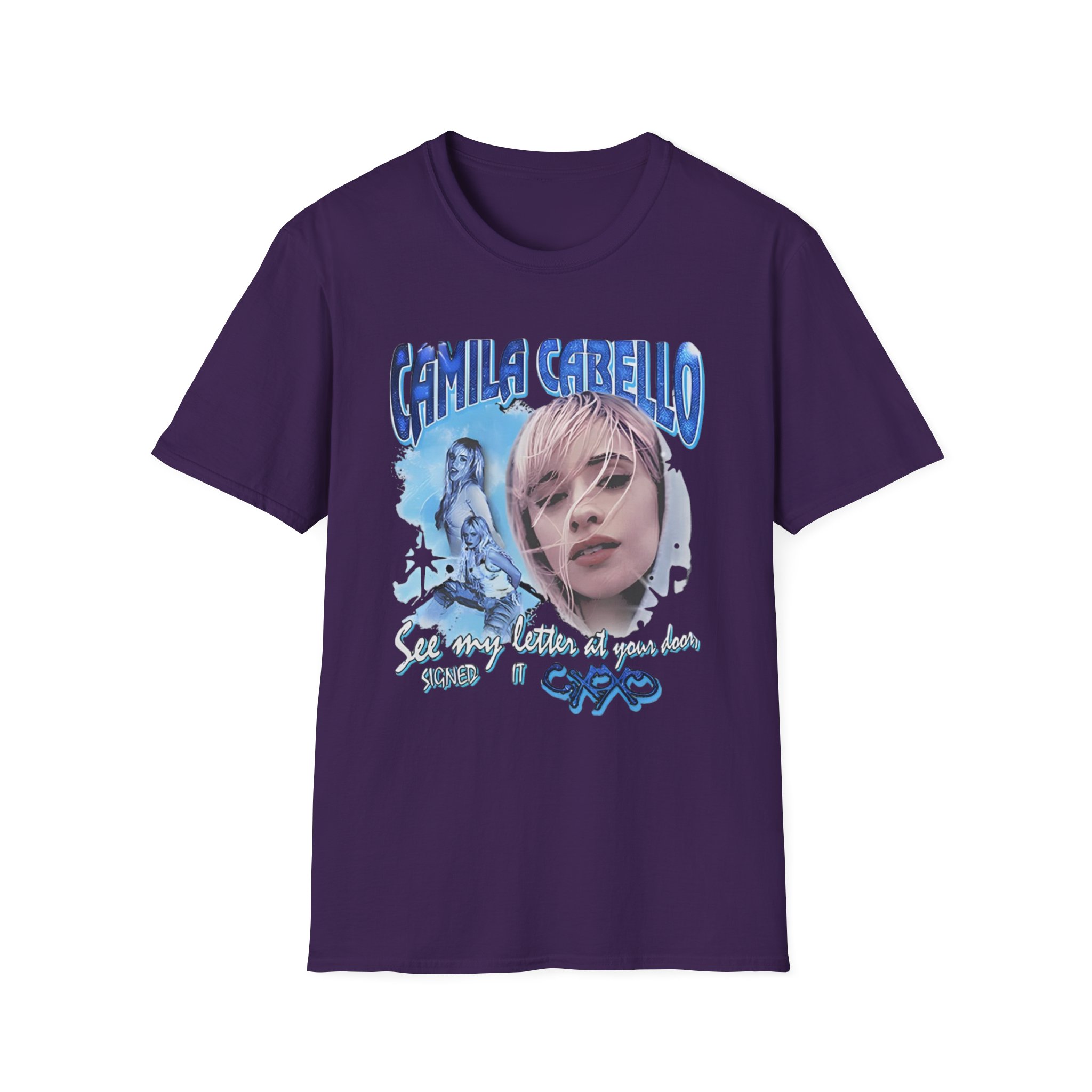 Camila Cabello Signed It C,xoxo Unisex Softstyle T-Shirt