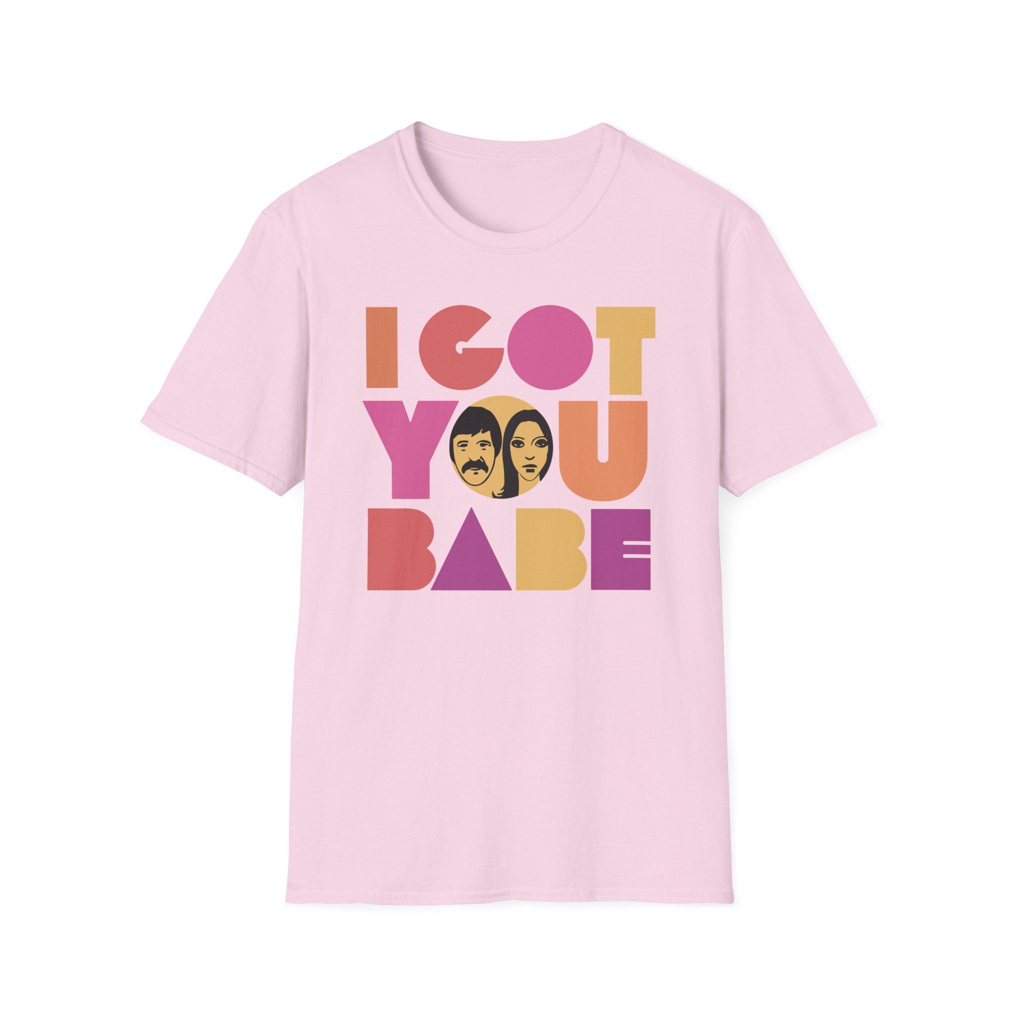 Sonny & Cher I Got You Babe Unisex Softstyle T-Shirt