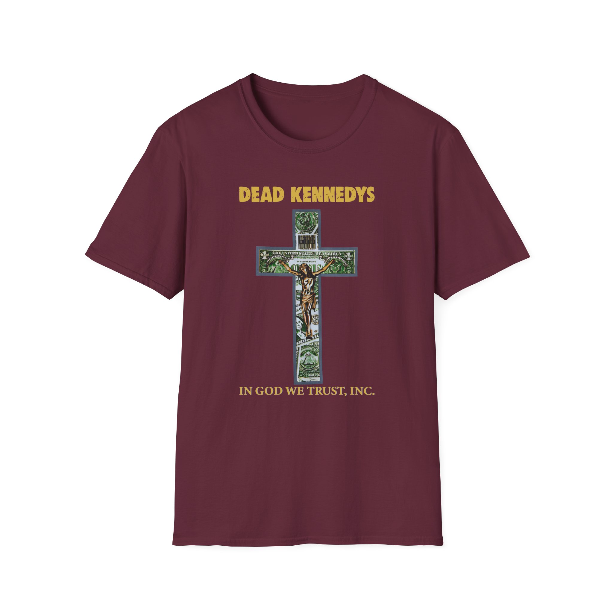 Dead Kennedys In God We Trust, Inc. Unisex Softstyle T-Shirt