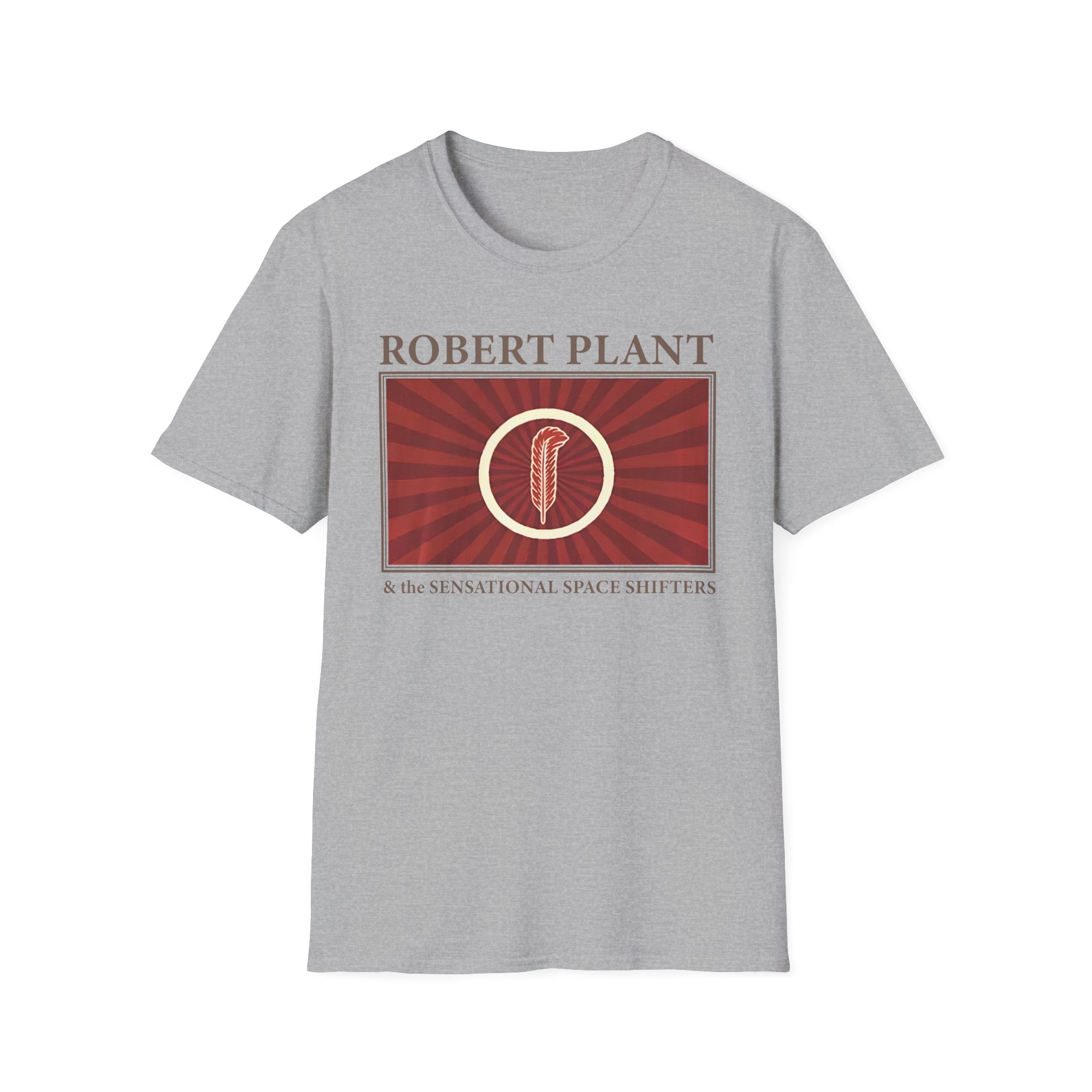 Robert Plant Feather Section Unisex Softstyle T-Shirt