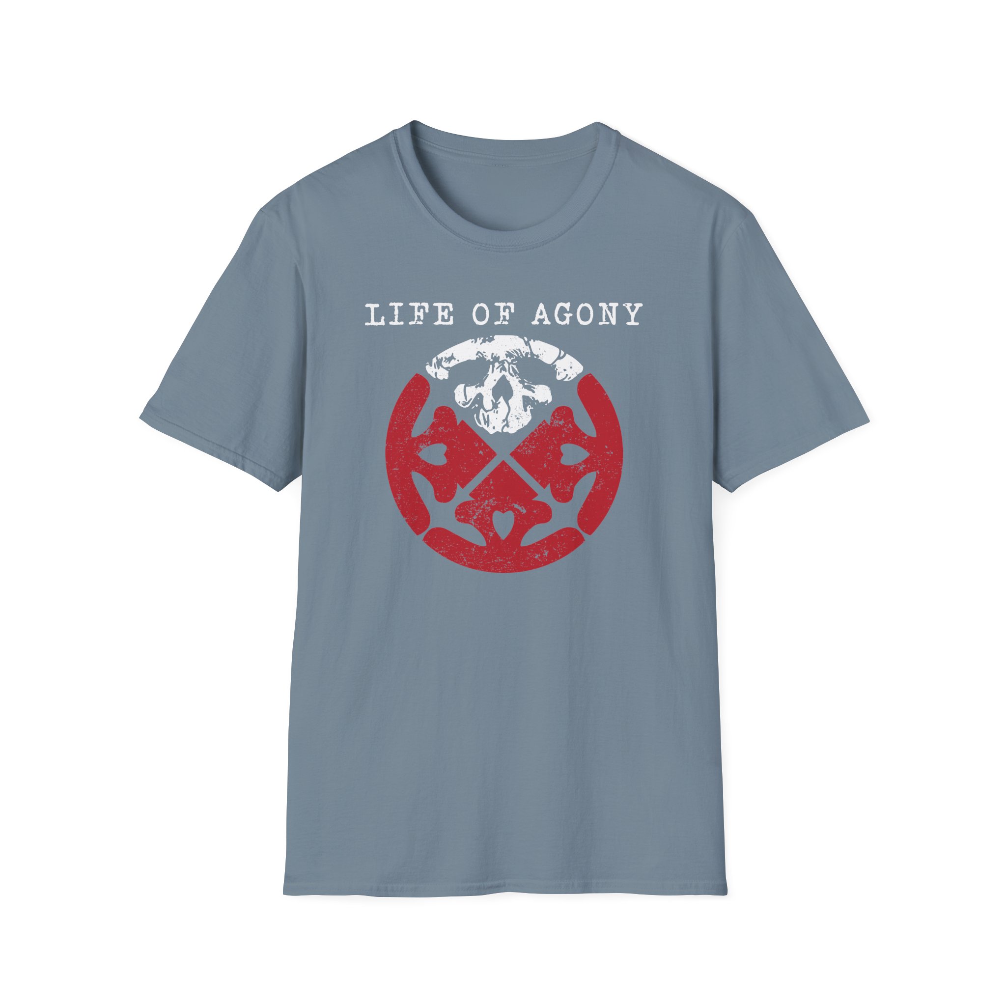 Vtg Life of Agony Band Music Star Unisex Softstyle T-Shirt
