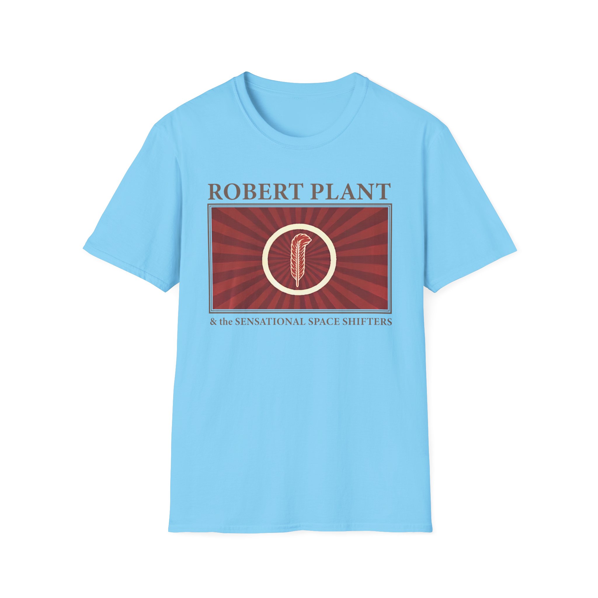 Robert Plant Feather Section Unisex Softstyle T-Shirt