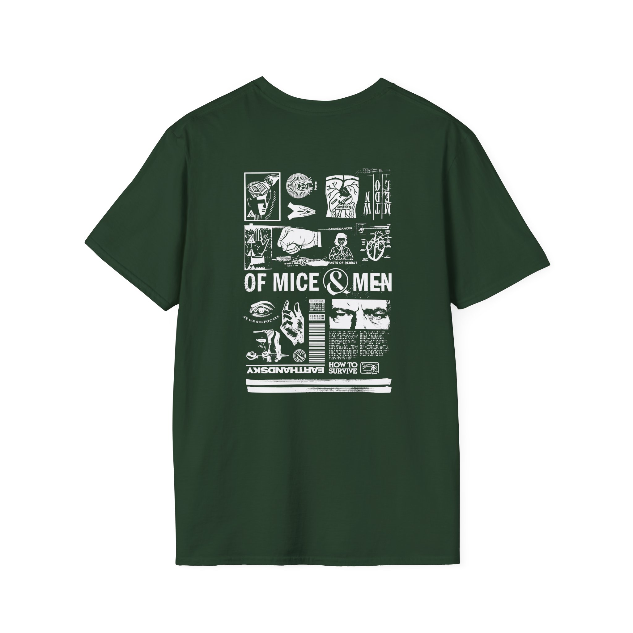 Of Mice and Men Earthandsky Unisex Softstyle T-Shirt