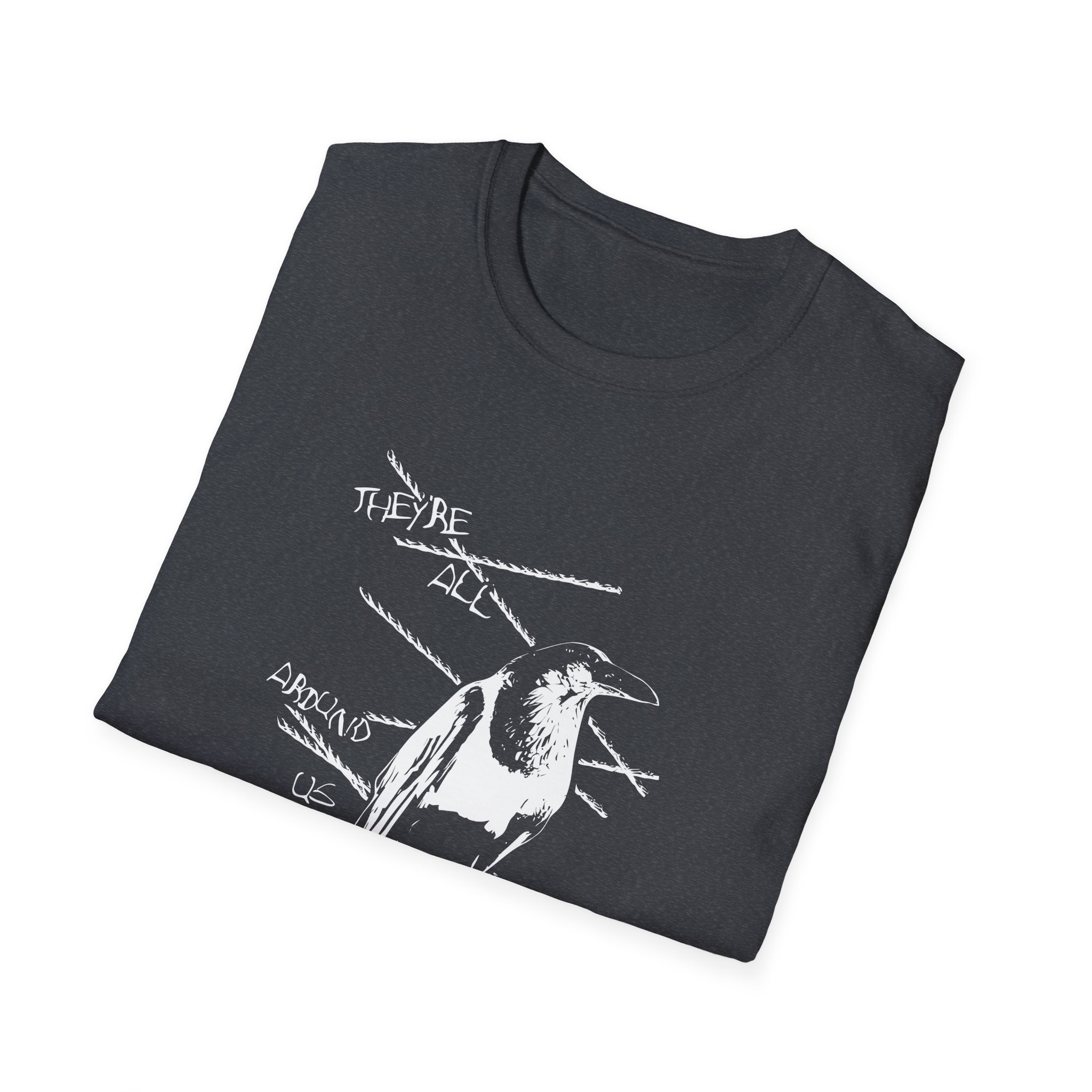 Poppy They're All Around Us Unisex Softstyle T-Shirt
