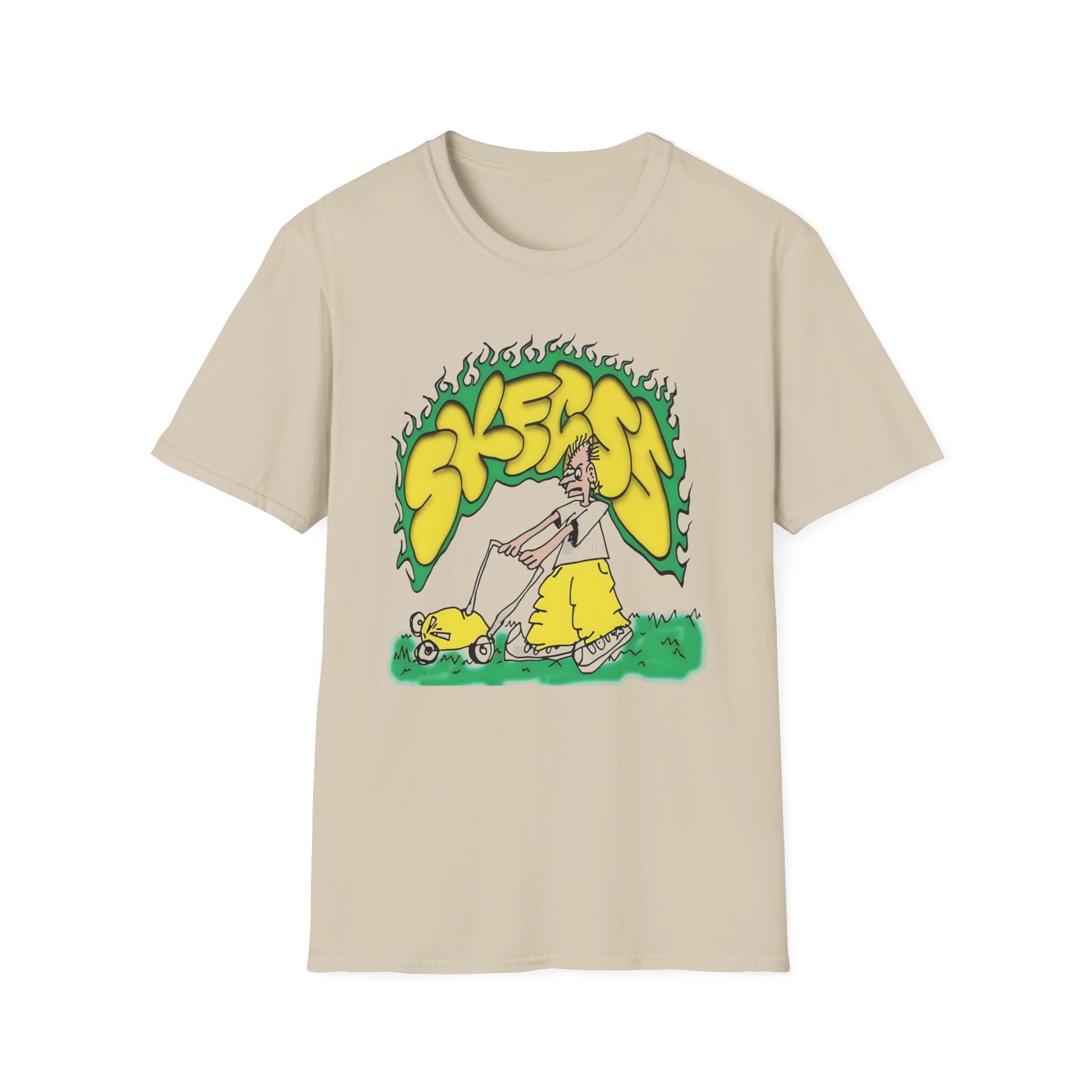Skegss Lawn Mower Unisex Softstyle T-Shirt