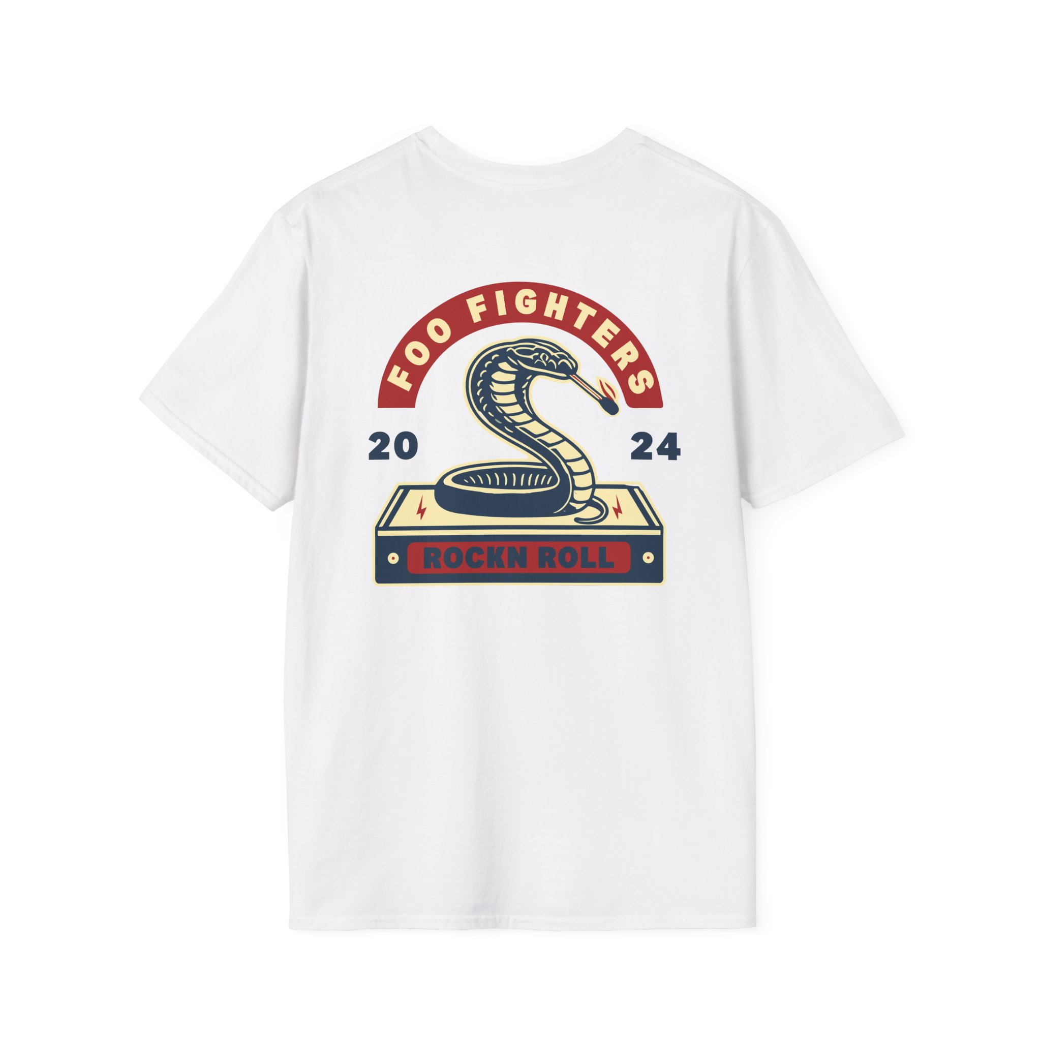 Foo Fighters Cobra Unisex Softstyle T-Shirt