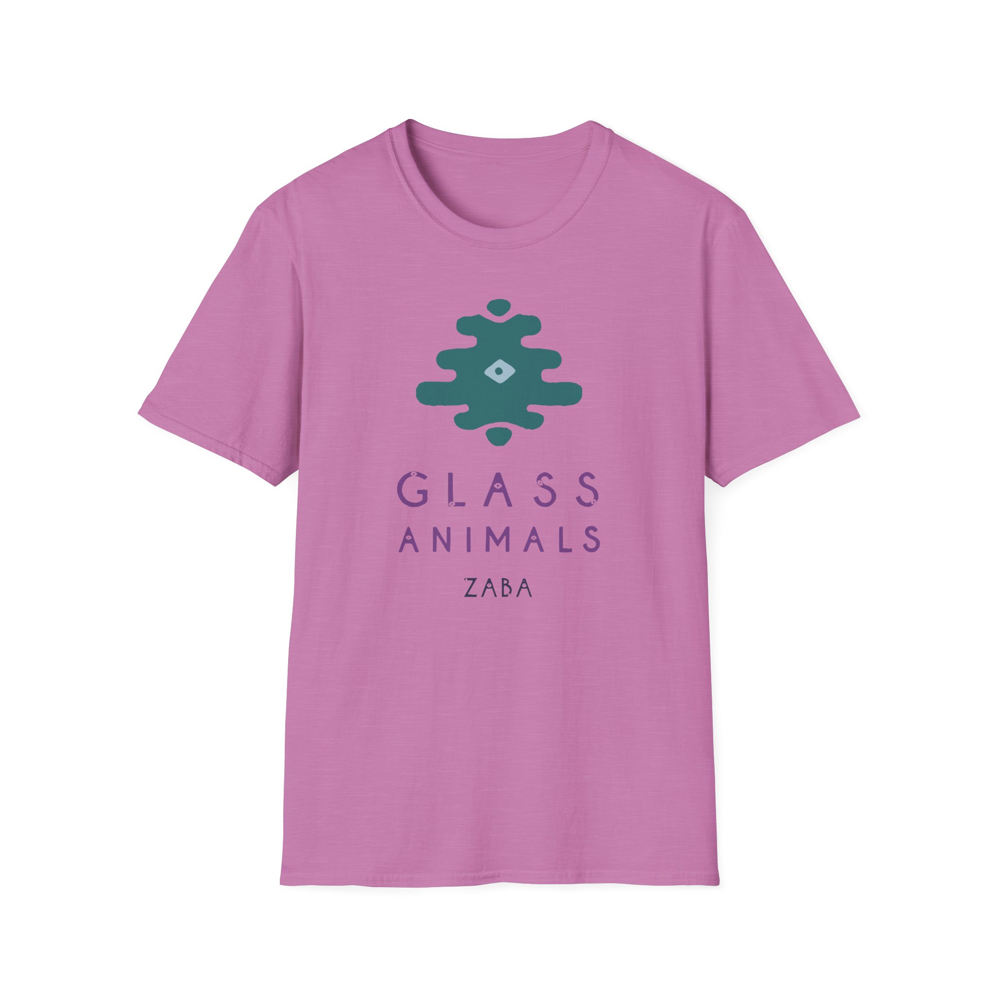 Glass Animals Zaba Logo Unisex Softstyle T-Shirt