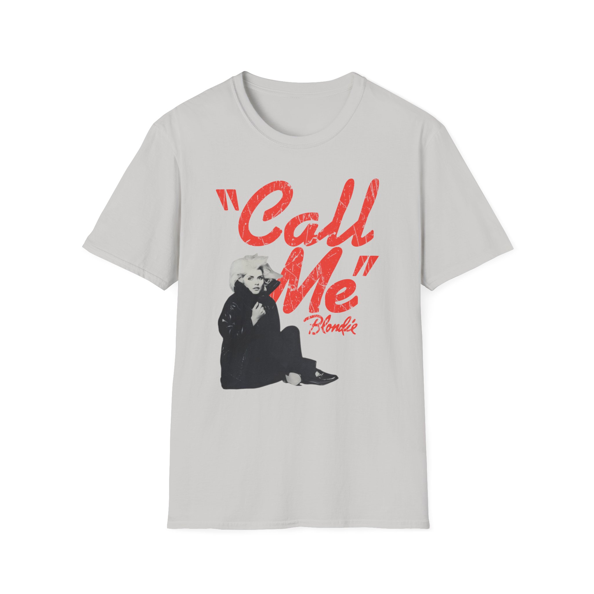 Blondie Call Me Unisex Softstyle T-Shirt