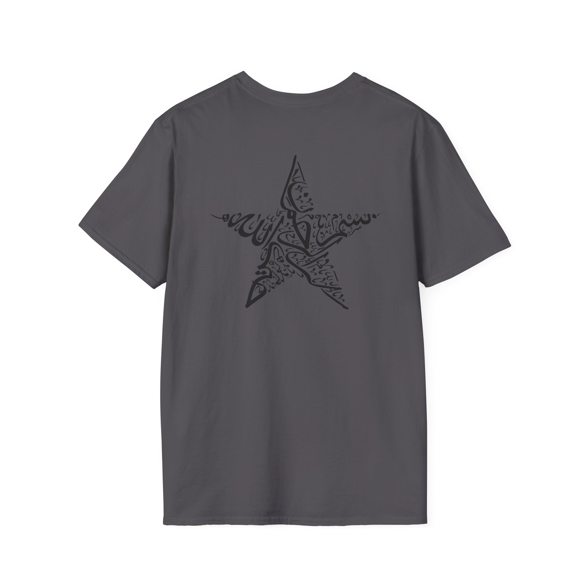Black Star Logo Unisex Softstyle T-Shirt