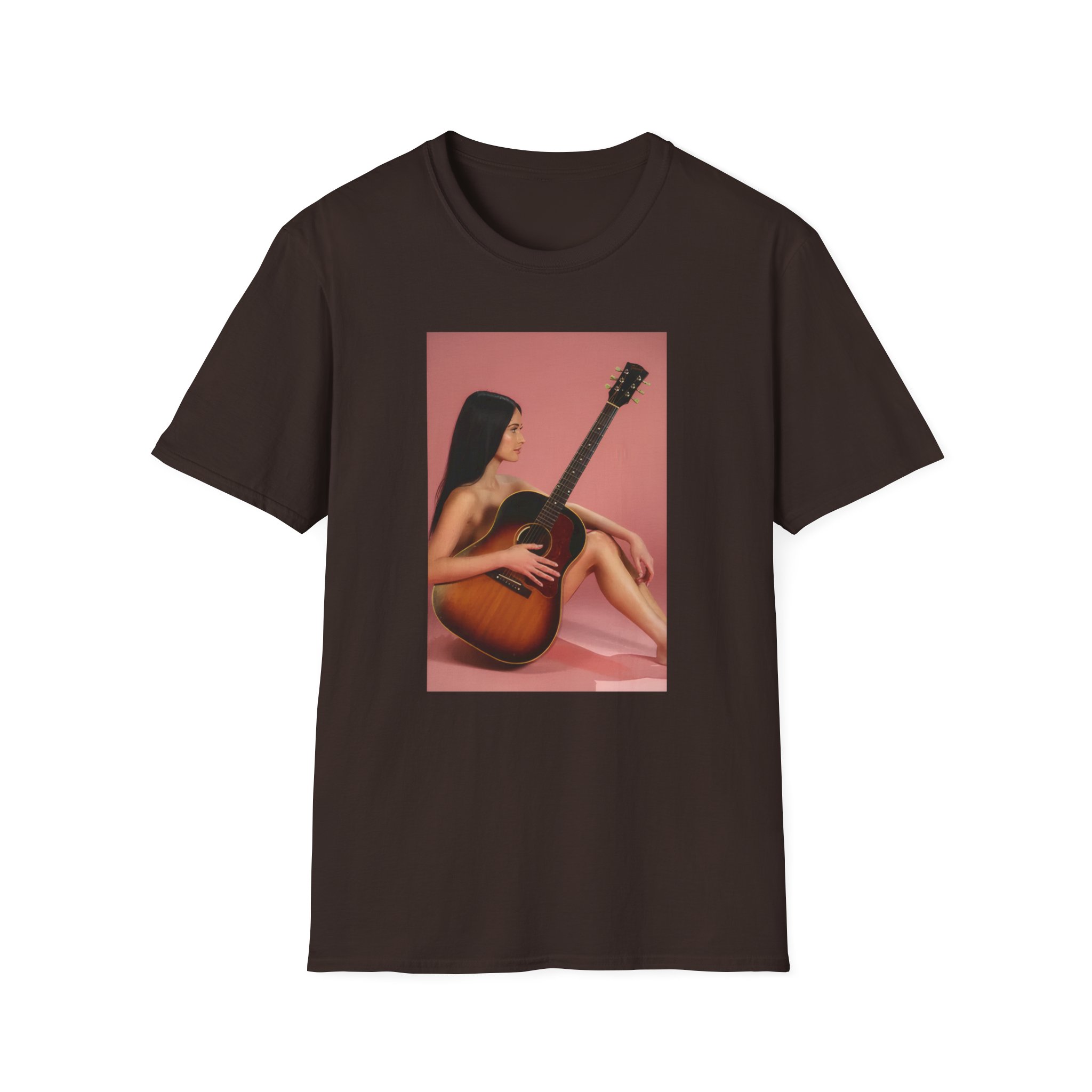 Kacey Musgraves Guitar Photo Unisex Softstyle T-Shirt