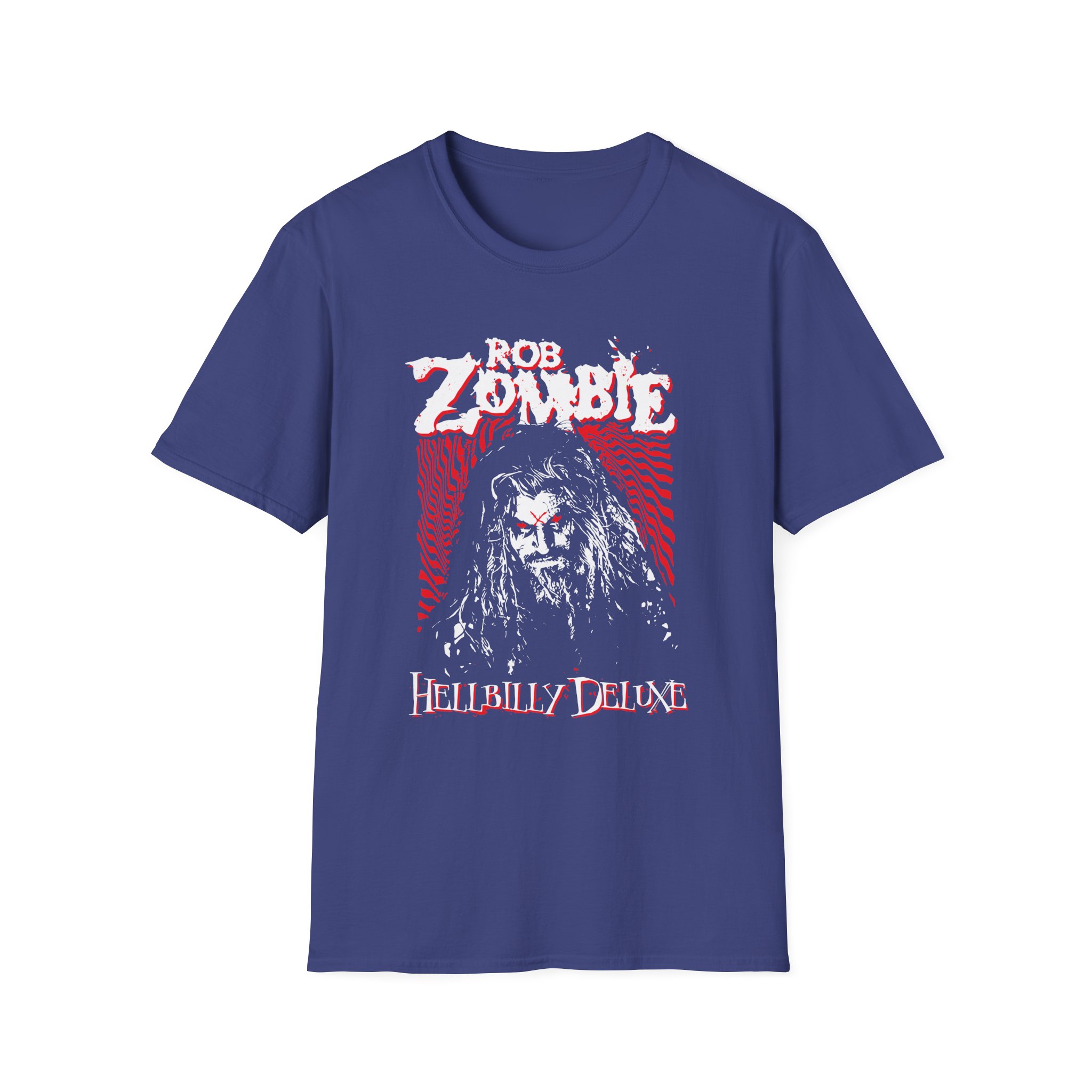 Rob Zombie Hi Con Hellbilly Unisex Softstyle T-Shirt