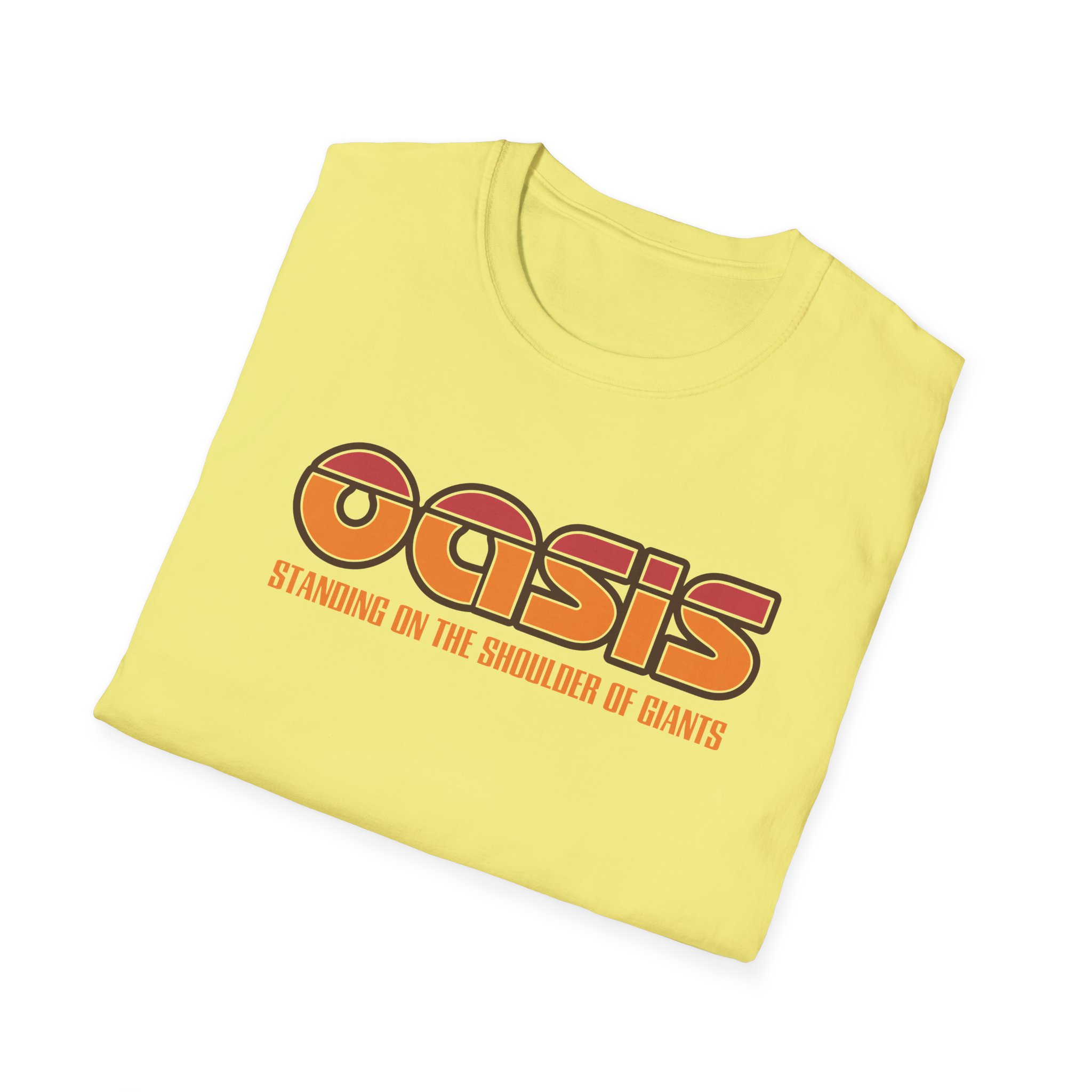 Oasis Standing On The Shoulder Of Giants Unisex Softstyle T-Shirt