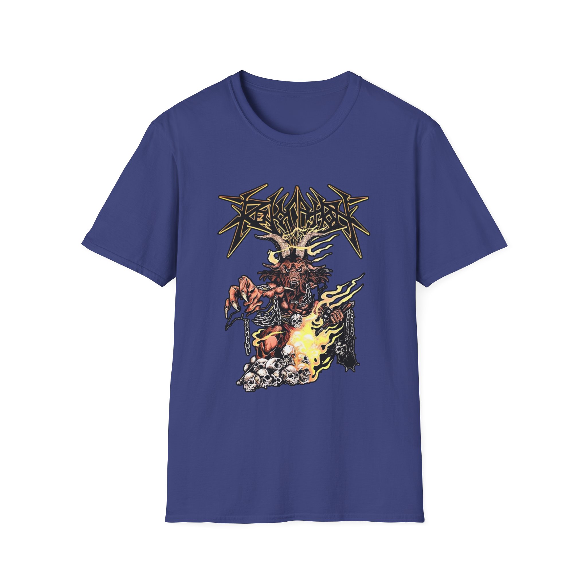 Revocation Ram and Flail Unisex Softstyle T-Shirt