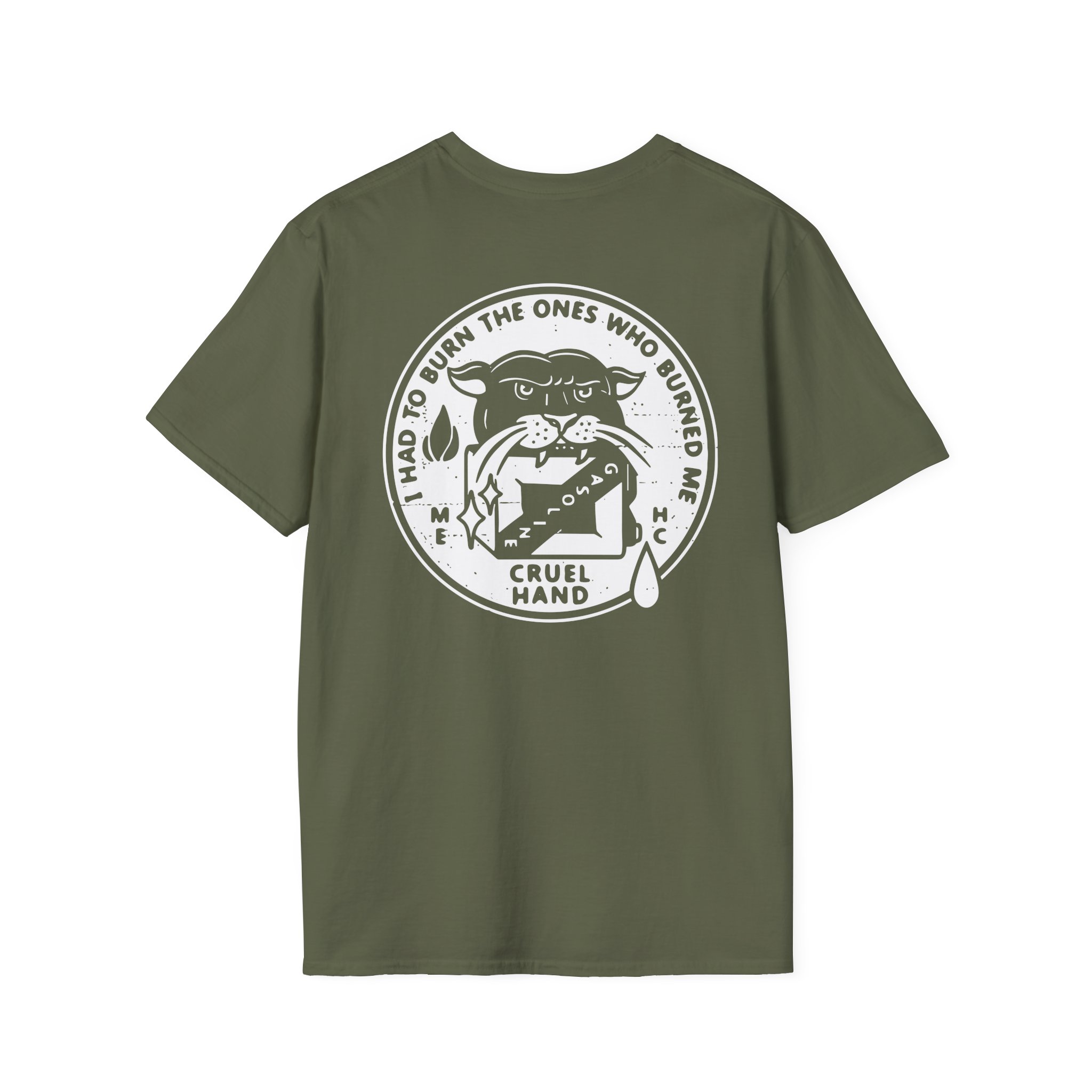 Cruel Hand Gasoline Unisex Softstyle T-Shirt
