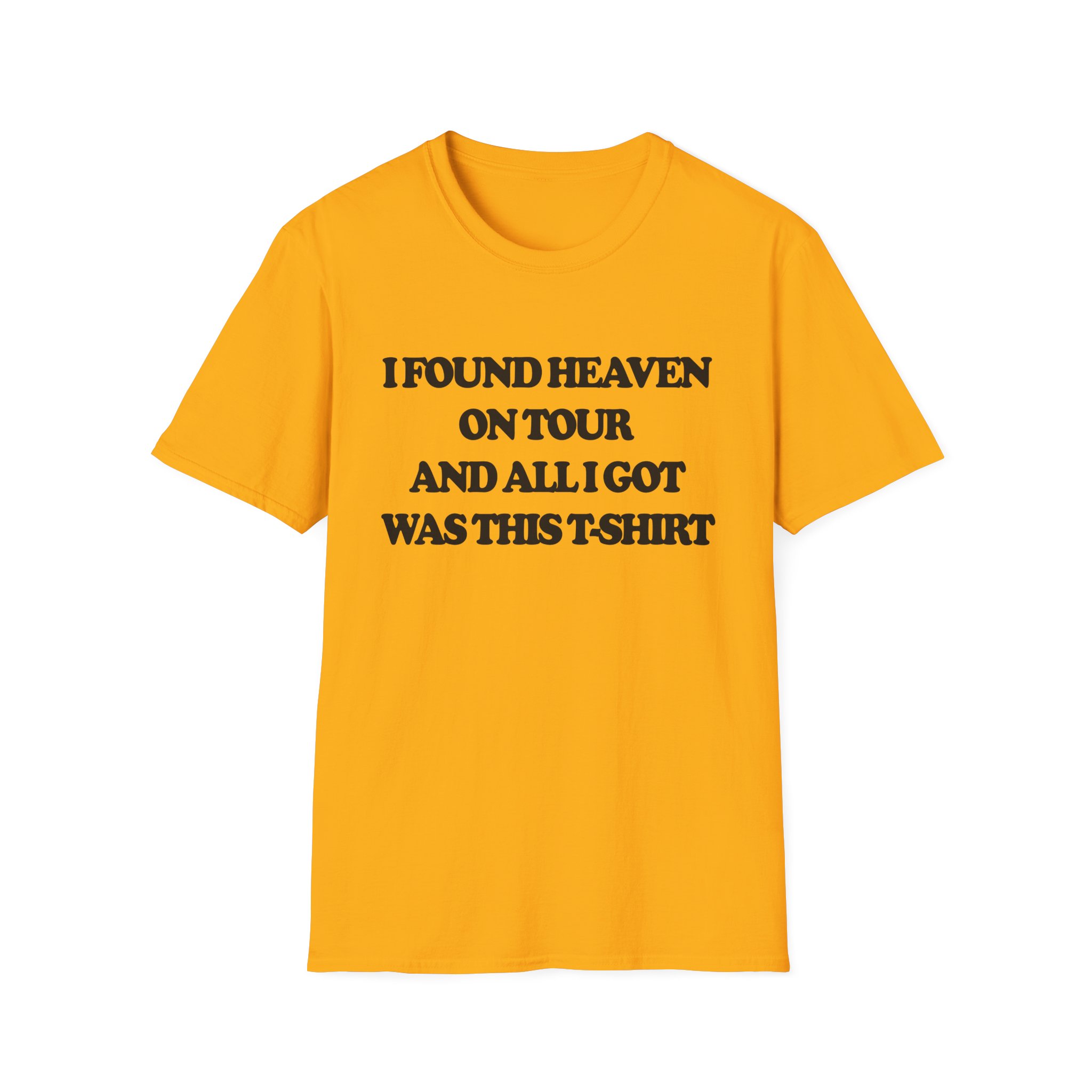 CG I Found Heaven On Tour Unisex Softstyle T-Shirt