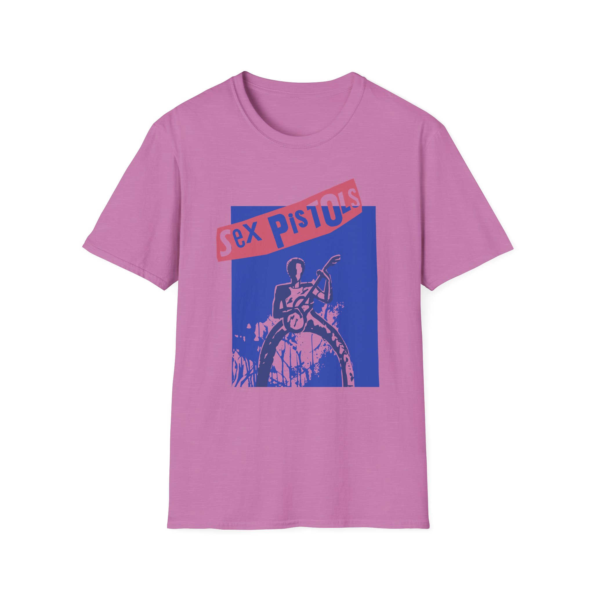 SP Guitar Sketch Unisex Softstyle T-Shirt