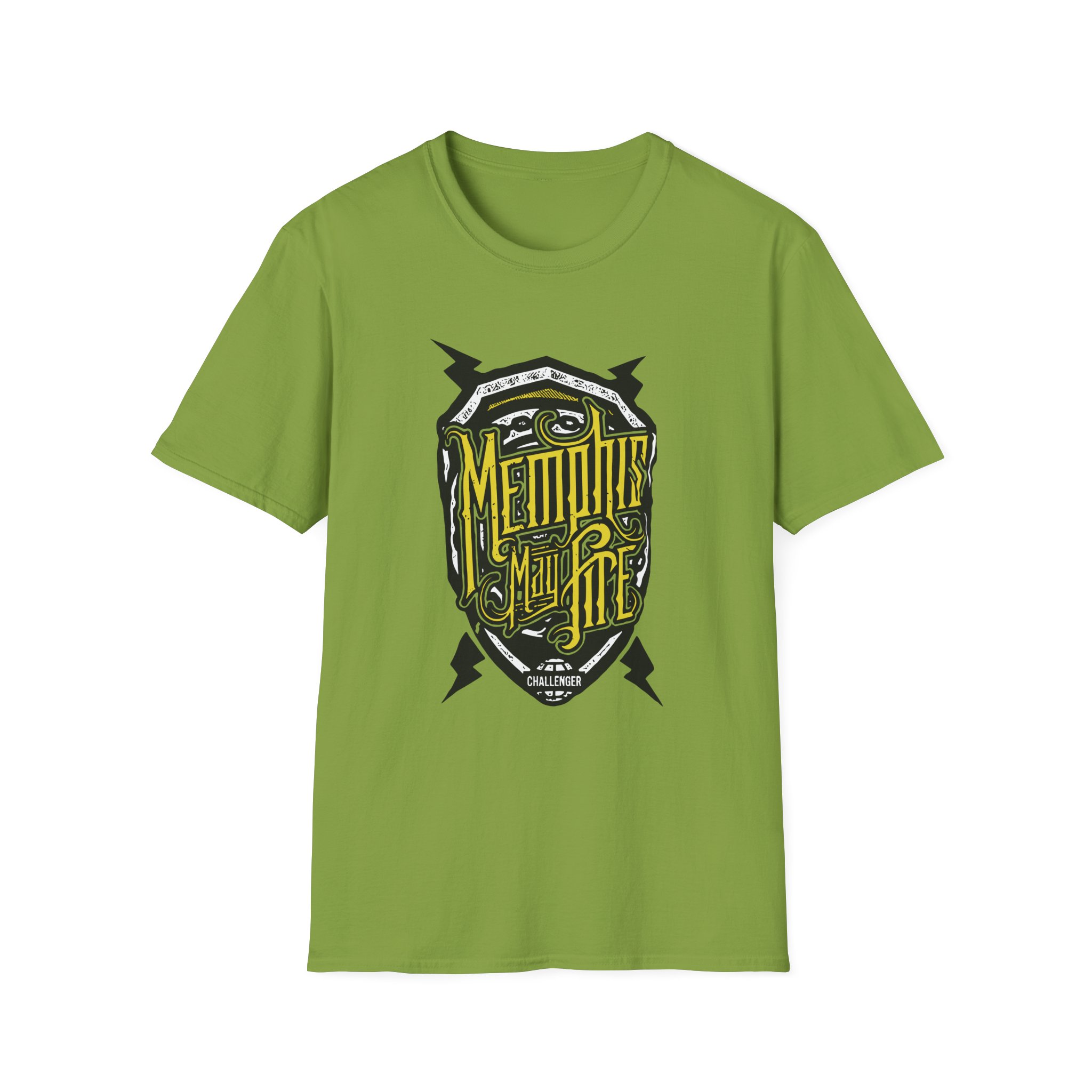 Memphis May Fire Shield Unisex Softstyle T-Shirt
